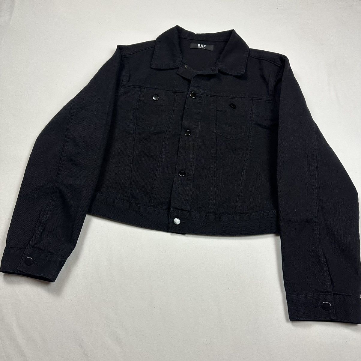 Raf Simons Raf By Raf Simons Cropped Wide Denim Jacket Size US M / EU 48-50 / 2 - 7 Thumbnail