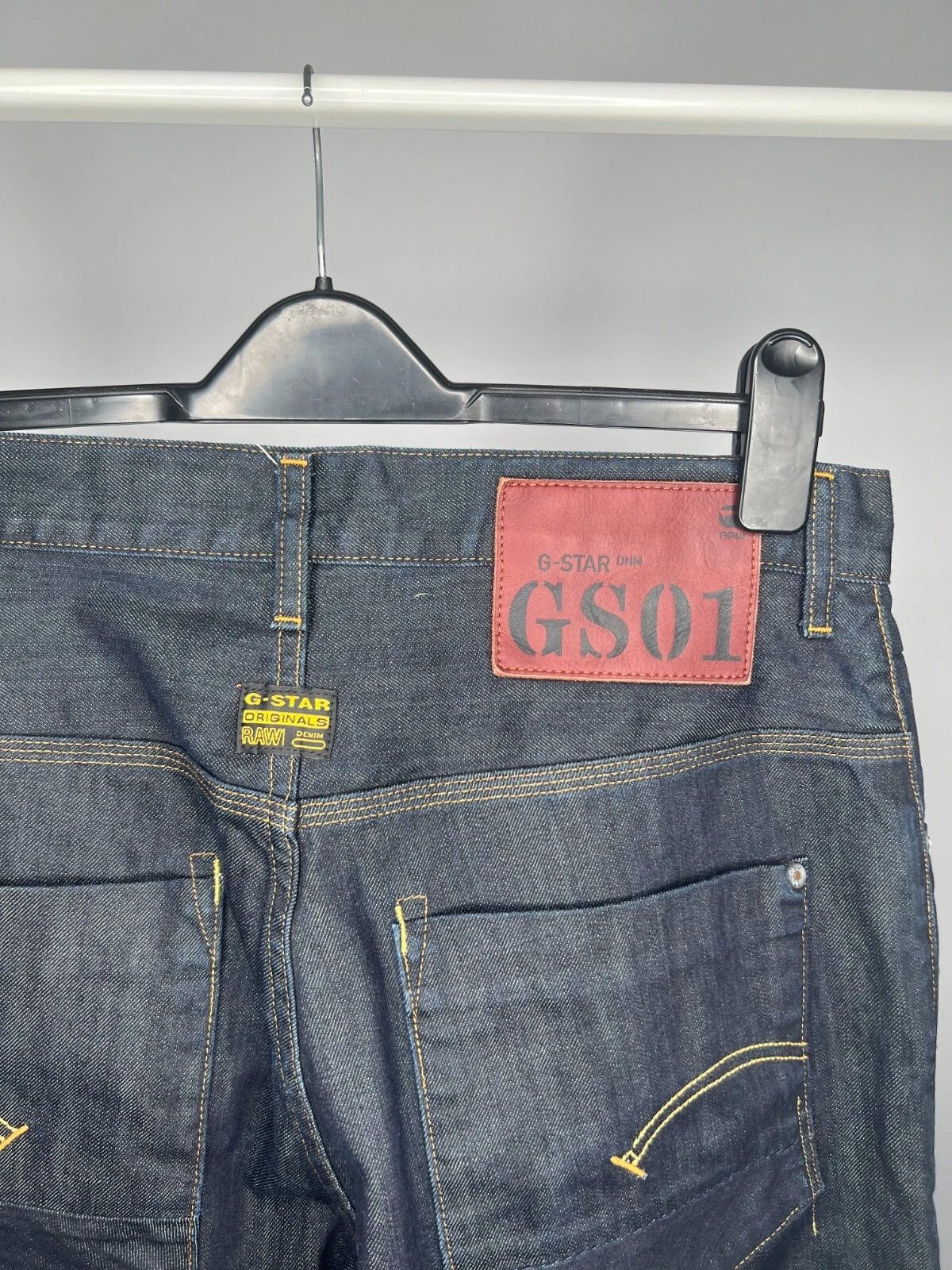 G-Star G-Star Raw 3301 Jeans Navy Blue New Radar Tapered Size US 32 / EU 48 - 10 Thumbnail