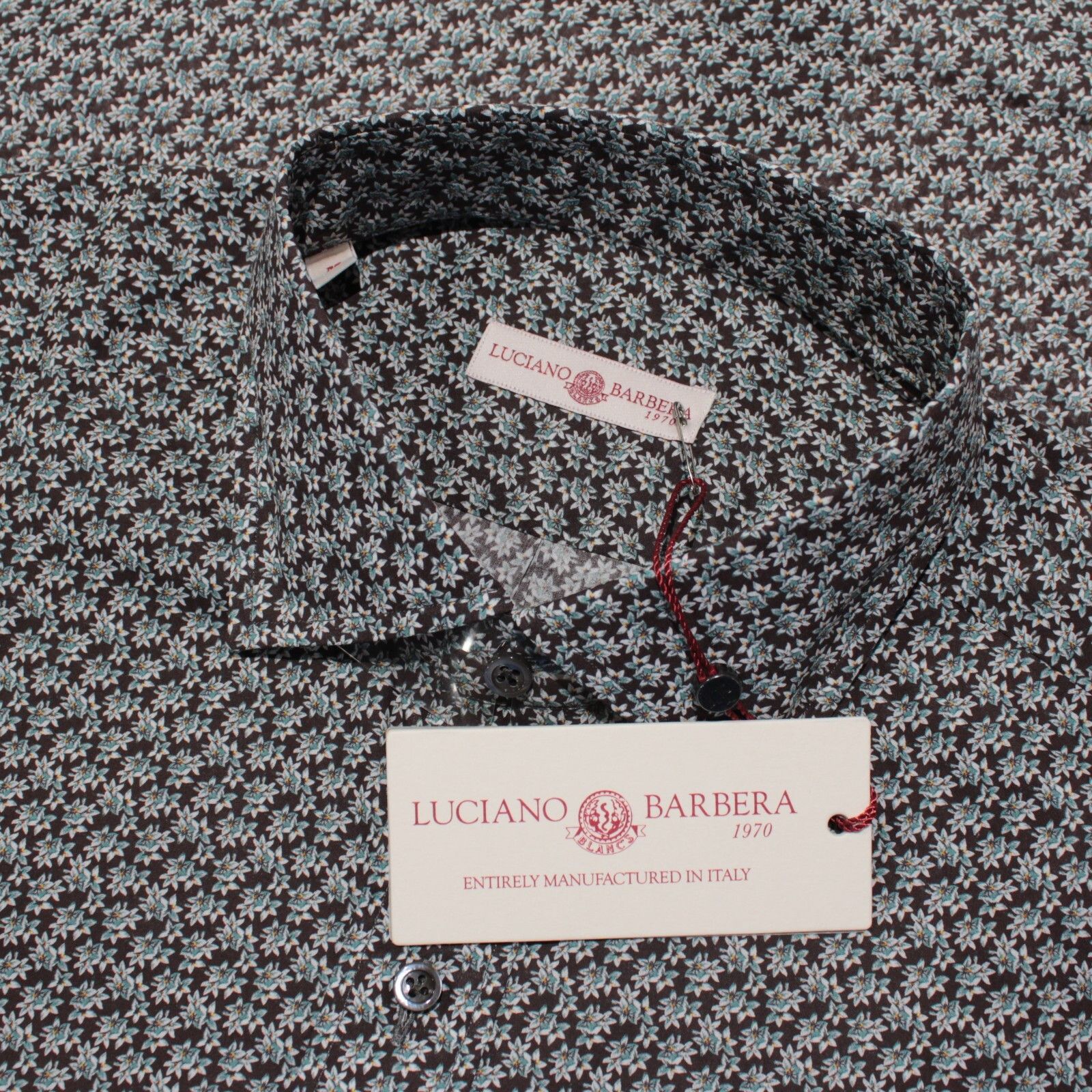 Luciano Barbera Luciano Barbera New with tags Shirt Size M US In Brown Size US M / EU 48-50 / 2 - 1 Thumbnail