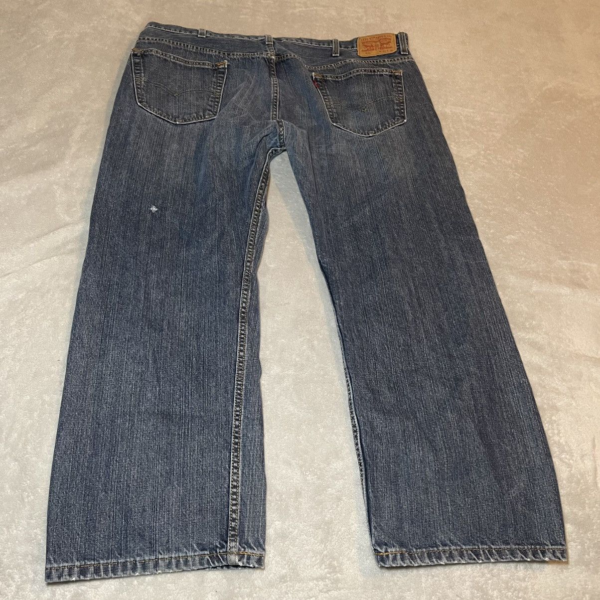 Levi's Vintage Levis 569 Straight Leg Jeans Mens 42x30 Blue Y2K Size US 42 / EU 58 - 2 Thumbnail