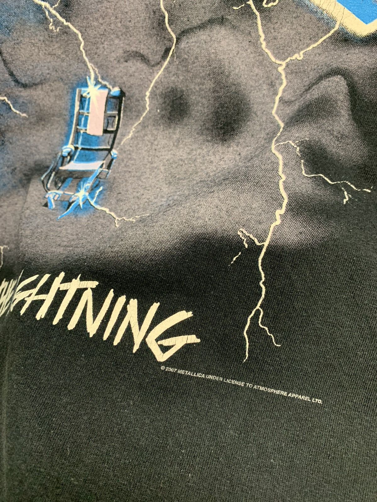 Metallica Metallica Ride the lighting vintage rock band t-shirt M 2007 Size US M / EU 48-50 / 2 - 3 Thumbnail
