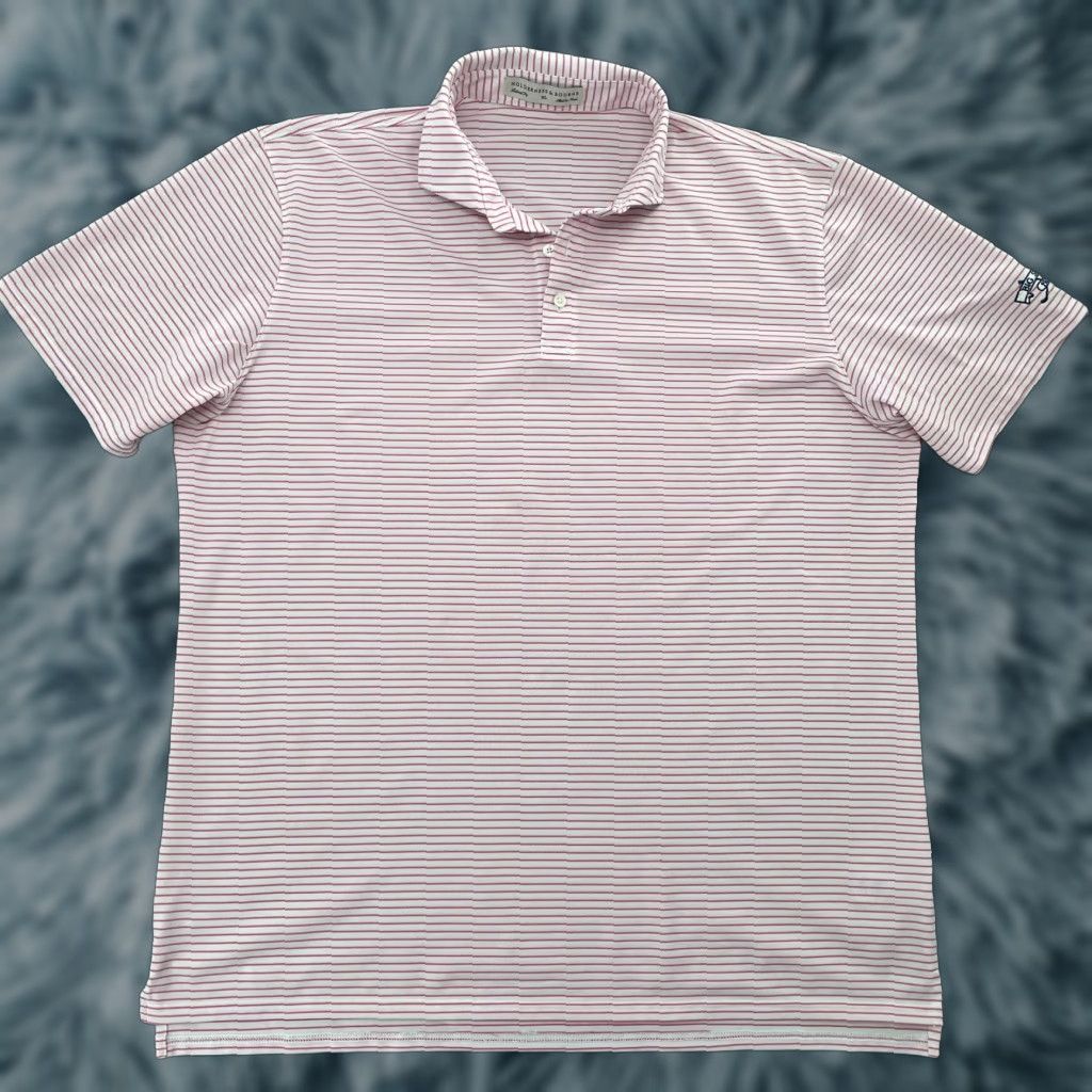 Vintage Holderness & Bourne Shirt Adult XL White Polo The Gordon Big Spring Golf Club Size US XL / EU 56 / 4 - 1 Thumbnail