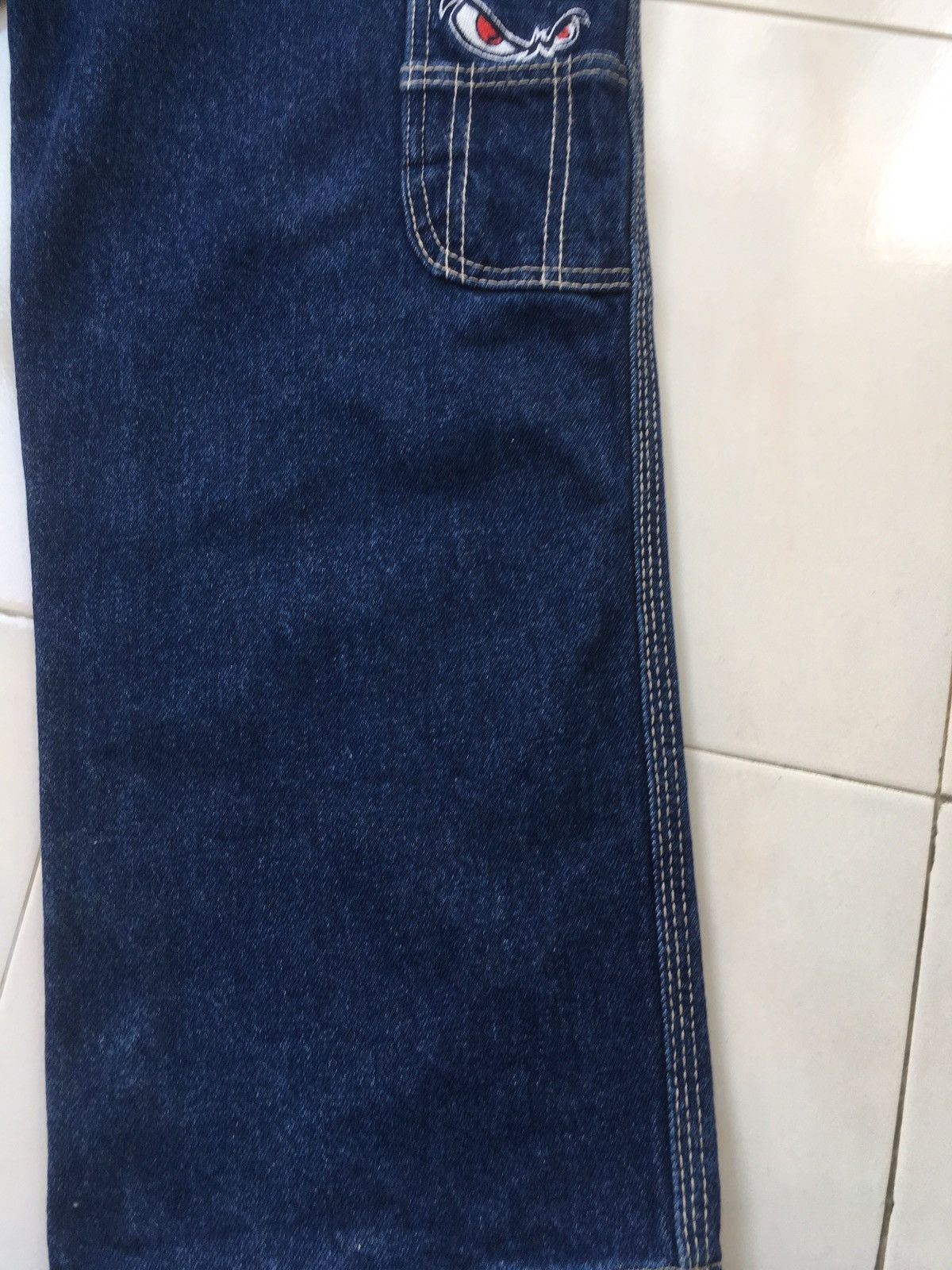 No Fear No Fear Worker Denim Embroidered Size US 28 / EU 44 - 21 Thumbnail