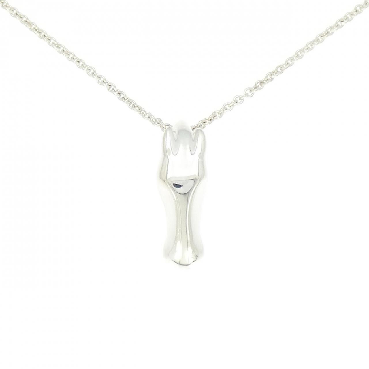 Hermes Hermes Hermes 925 Silver Necklace Precious Metal Necklace DUTY FREE for USA Size ONE SIZE - 1 Thumbnail