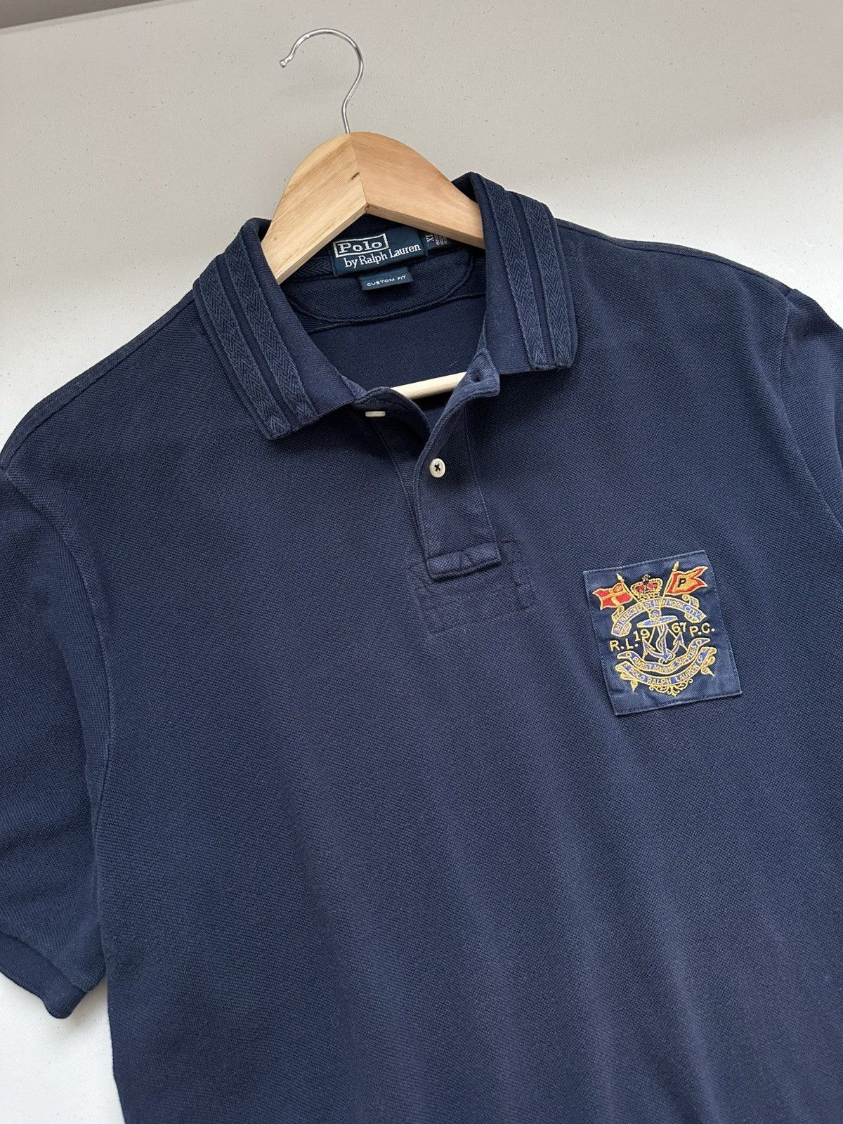 Polo Ralph Lauren × Rugby Ralph Lauren × Vintage Vintage Polo Ralph Lauren Y2k Bleecker Polo Shirt Streetwear Size US XL / EU 56 / 4 - 6 Thumbnail