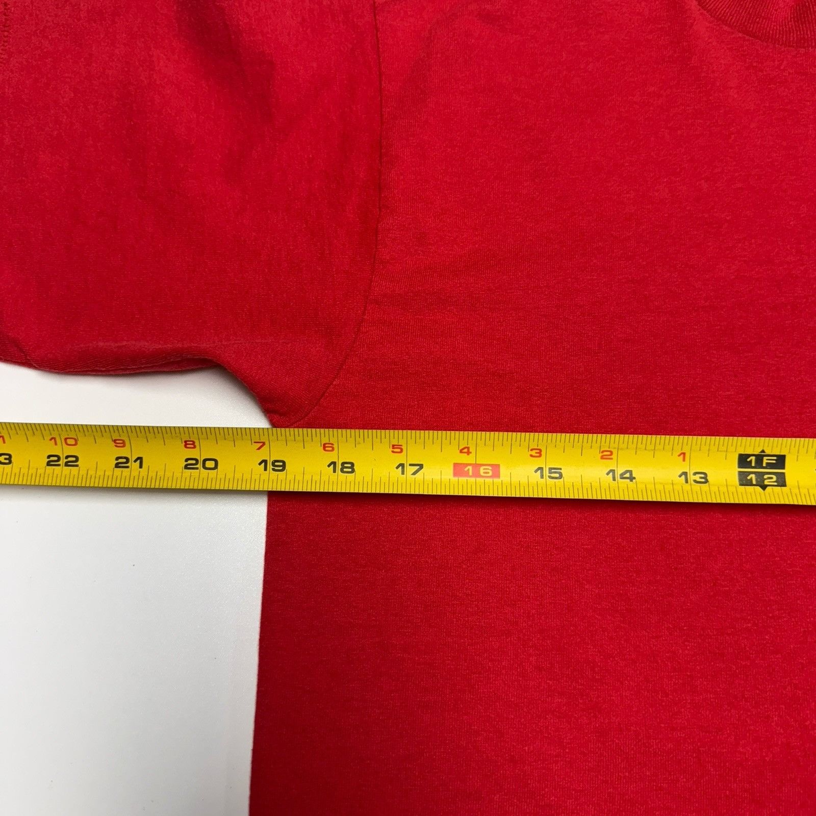 Vintage Vintage 90s Farming T Shirt Mens Medium Red Single Stitch St Size US M / EU 48-50 / 2 - 8 Thumbnail