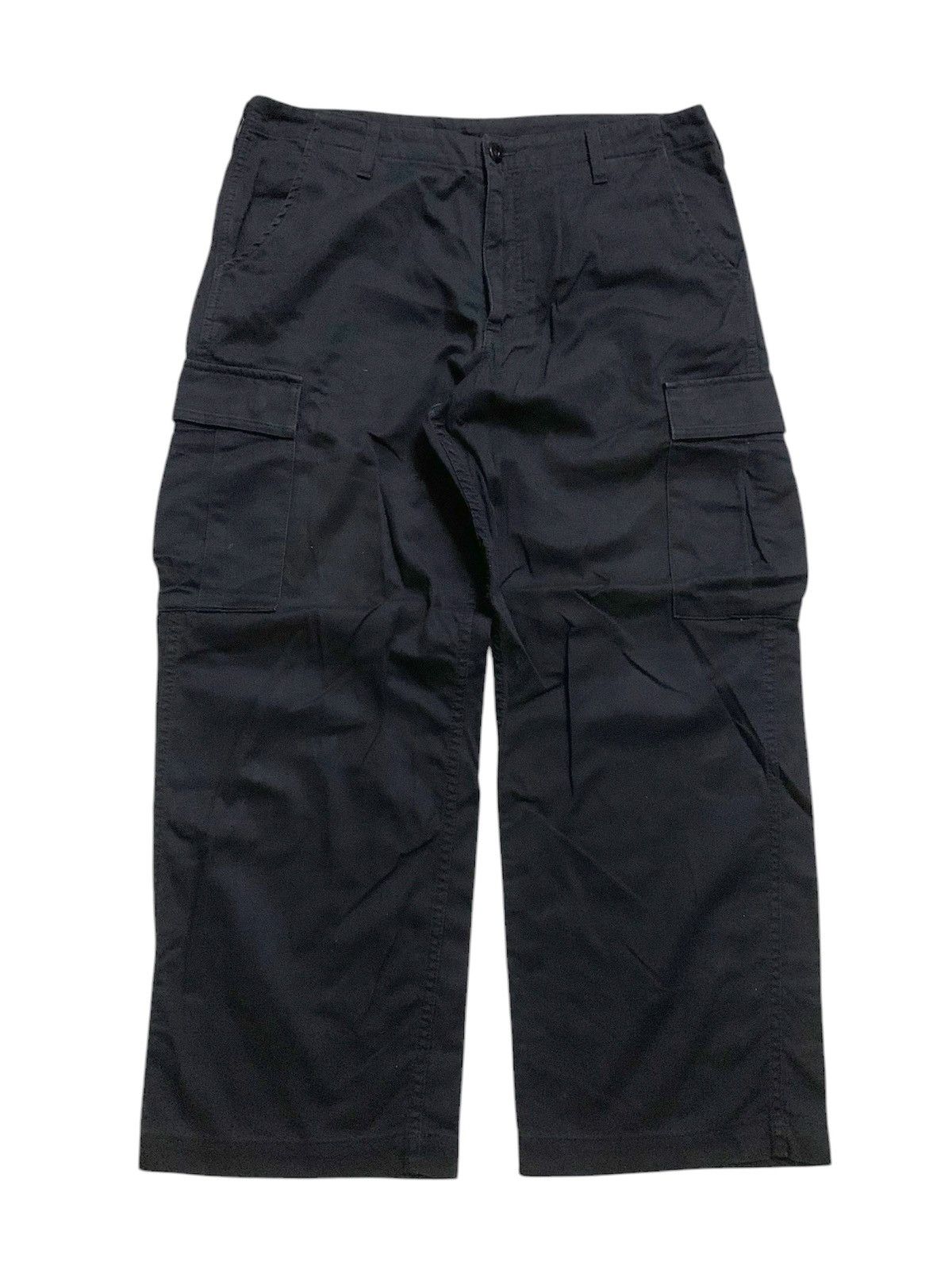 Carhartt 💥Vtg Carhartt Black Cargo Pant Size US 34 / EU 50 - 4 Thumbnail