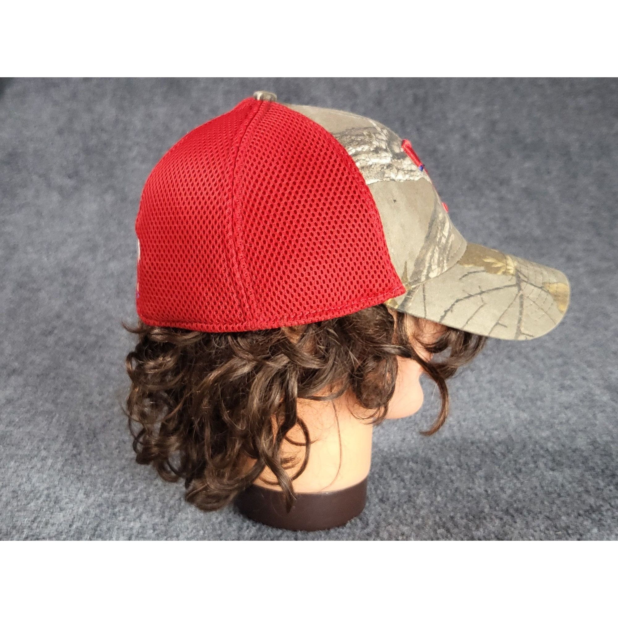 New Era Texas Rangers New Era Fitted Cap Men Sz M/L Camo Red 39Thirt Size ONE SIZE - 4 Thumbnail