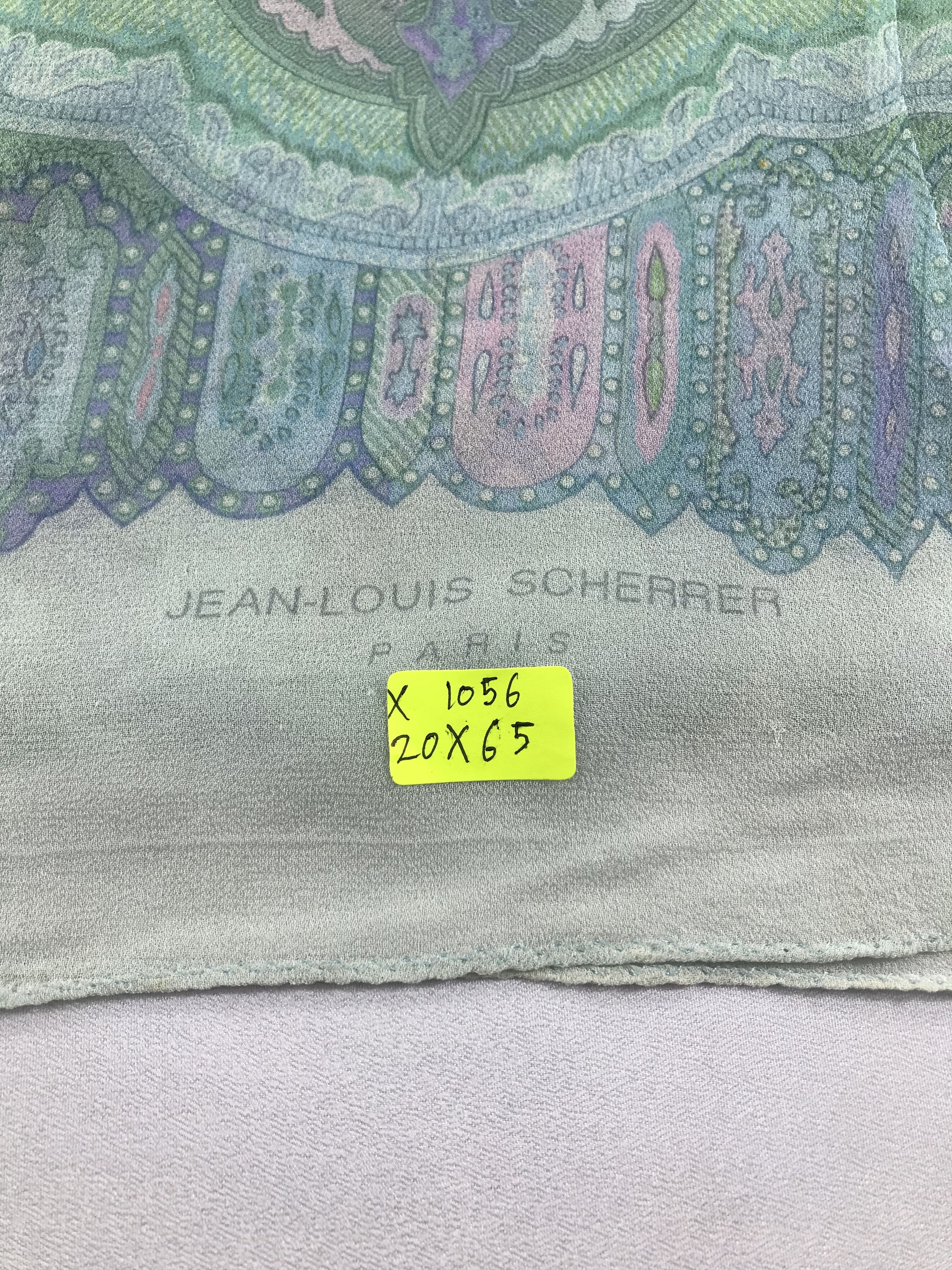 Jean-Louis Scherrer Vintage Jean Louis Scherrer Silk Scarf Size ONE SIZE - 8 Thumbnail
