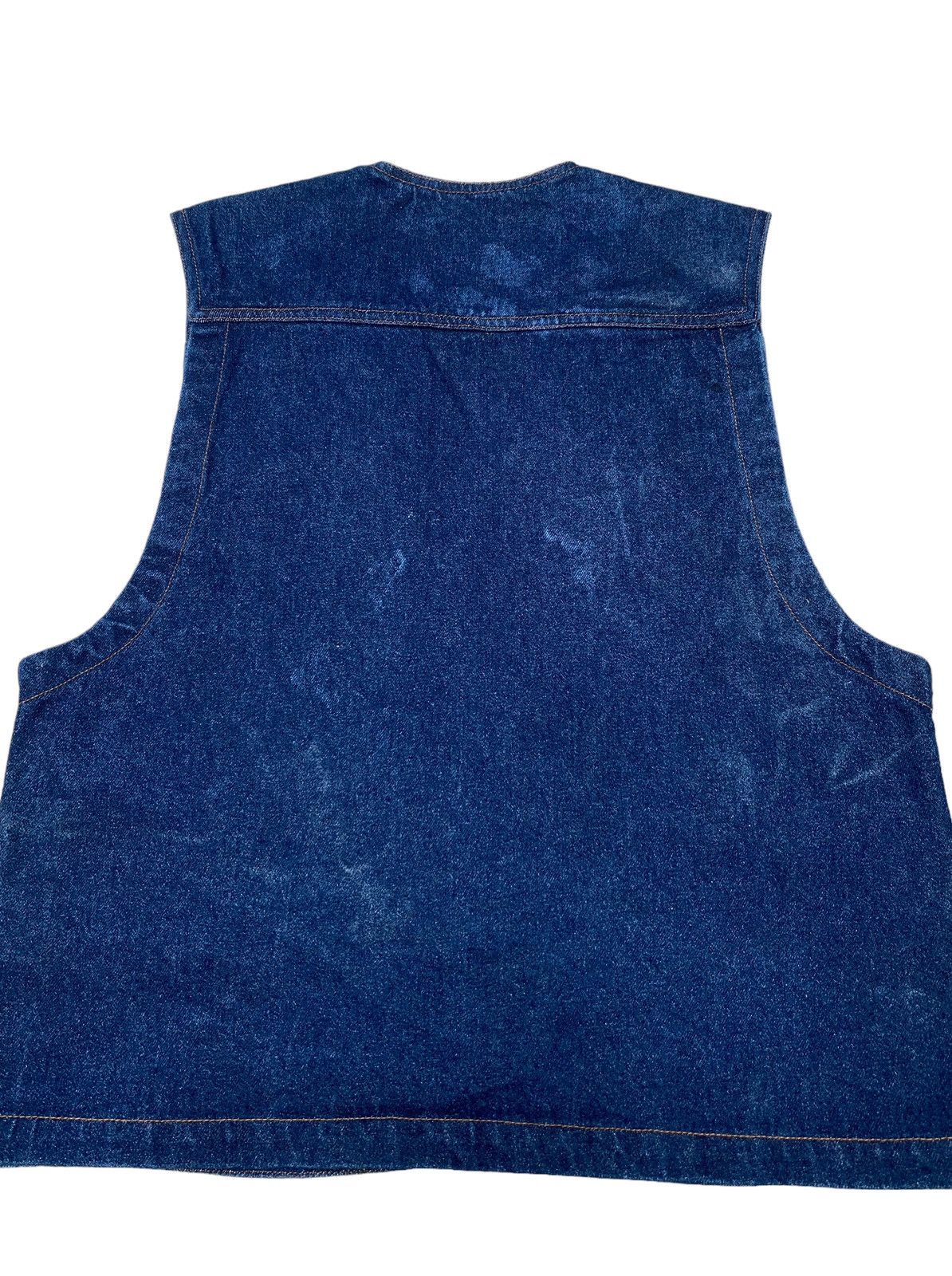 Designer × Japanese Brand × Vintage Vintage Japanese Brand Fresco Denim Vest 2000s Size US L / EU 52-54 / 3 - 4 Thumbnail