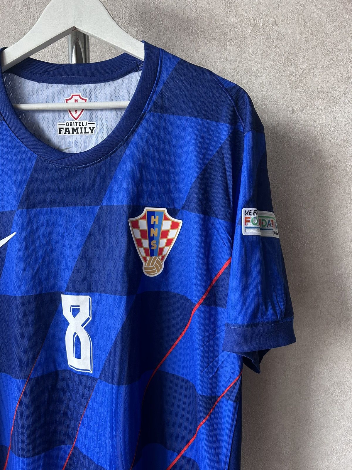 Nike Authentic Croatia #8 Kovacic 2024/25 Soccer Jersey Size US XXL / EU 58 / 5 - 3 Thumbnail