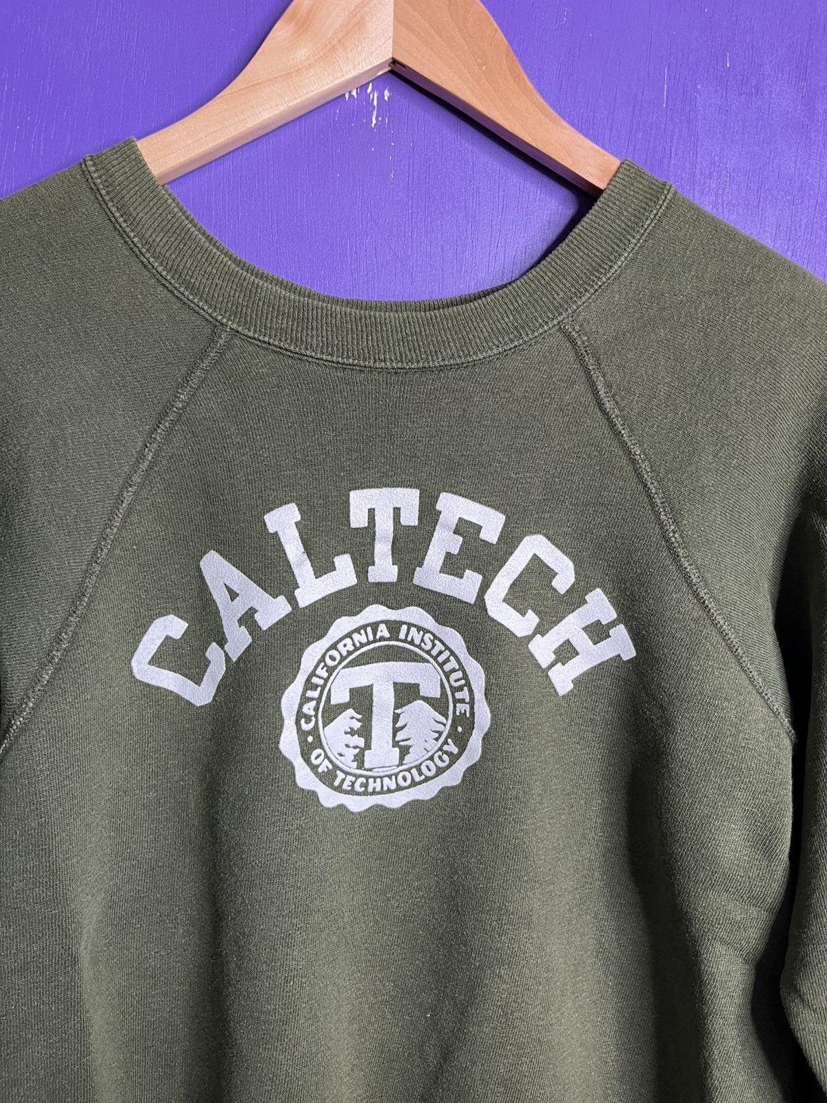 Champion × Vintage Vintage 60s Championn Caltech crest logo crewneck Size US M / EU 48-50 / 2 - 3 Thumbnail