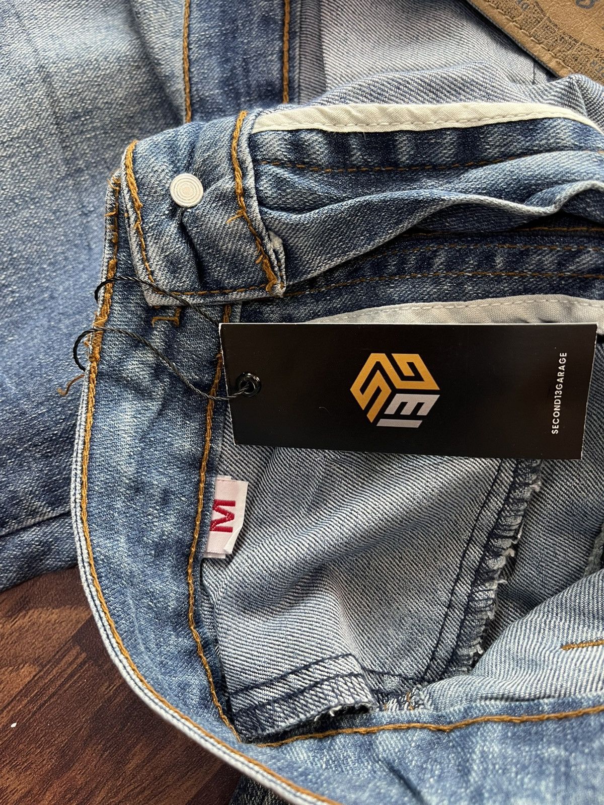 Vintage Y&T Denim Jeans Blue Multi Zipps Vintage Y2k Hype Size US 32 / EU 48 - 4 Thumbnail