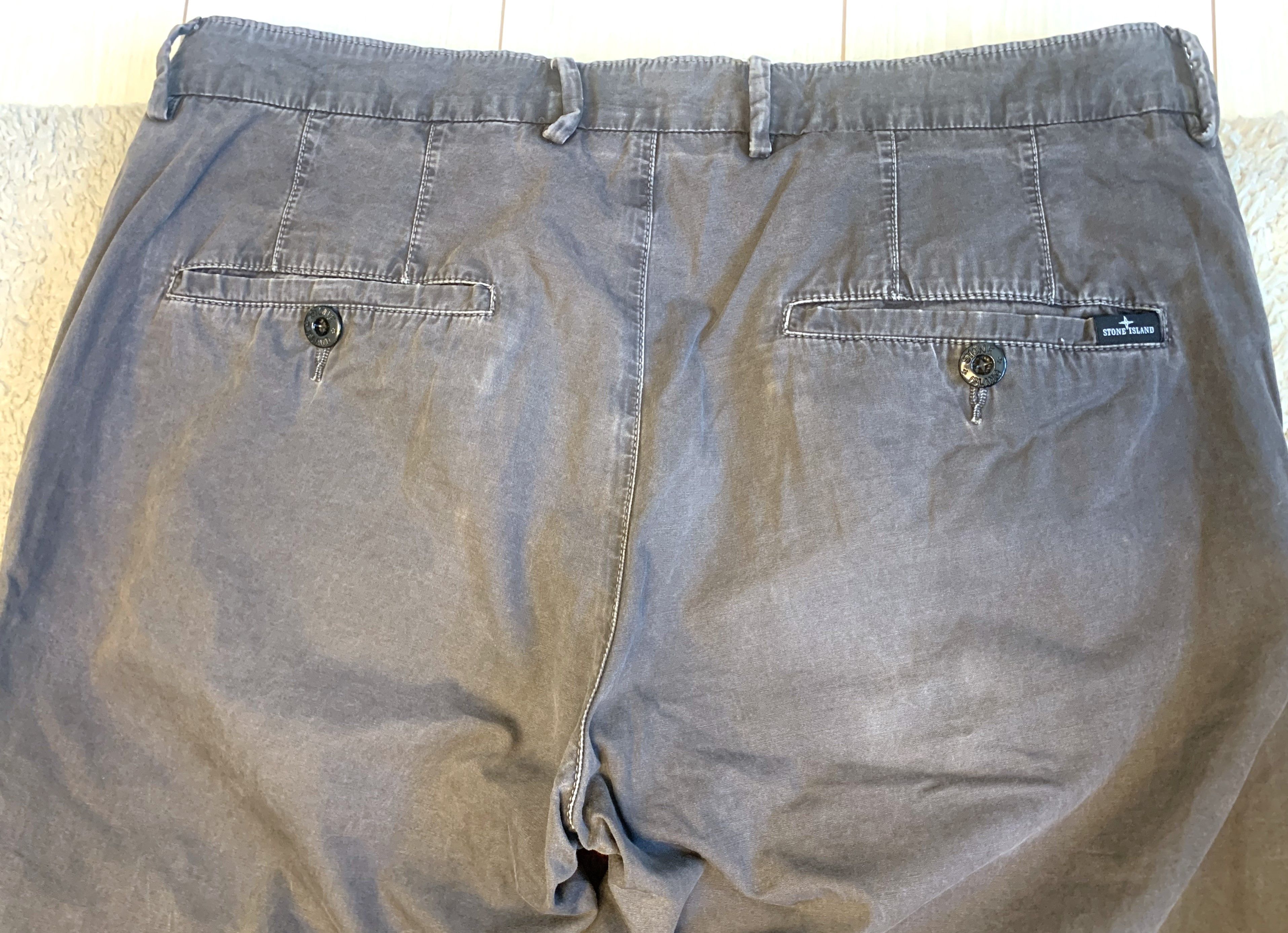 Stone Island Stone Island 2012ss garment dyed cotton chino pants, size 34 Size US 32 / EU 48 - 7 Thumbnail