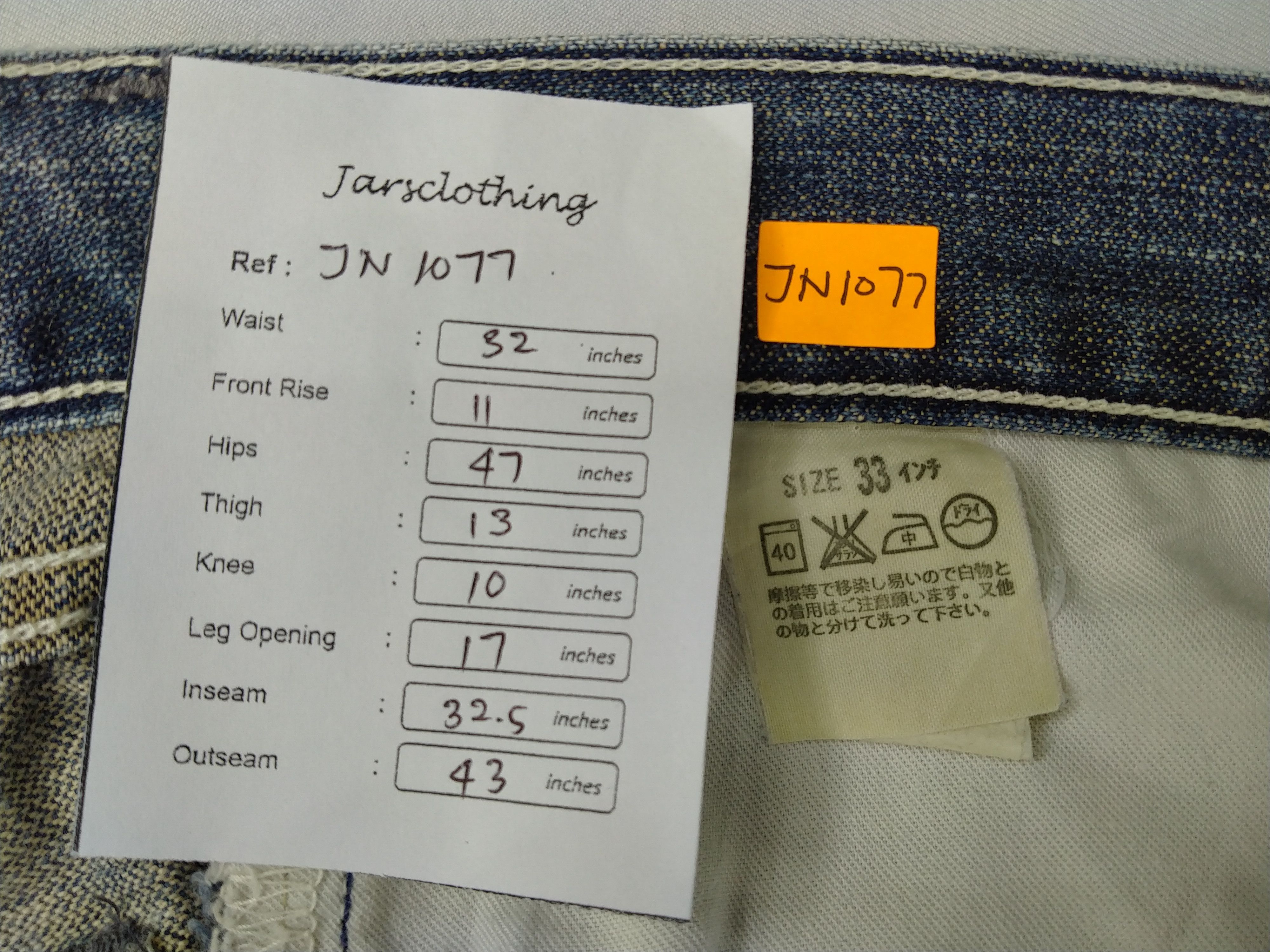 Levi's Faded Blue Vintage Levi's 503 32x32.5 Denim -JN1077 Size US 32 / EU 48 - 8 Thumbnail
