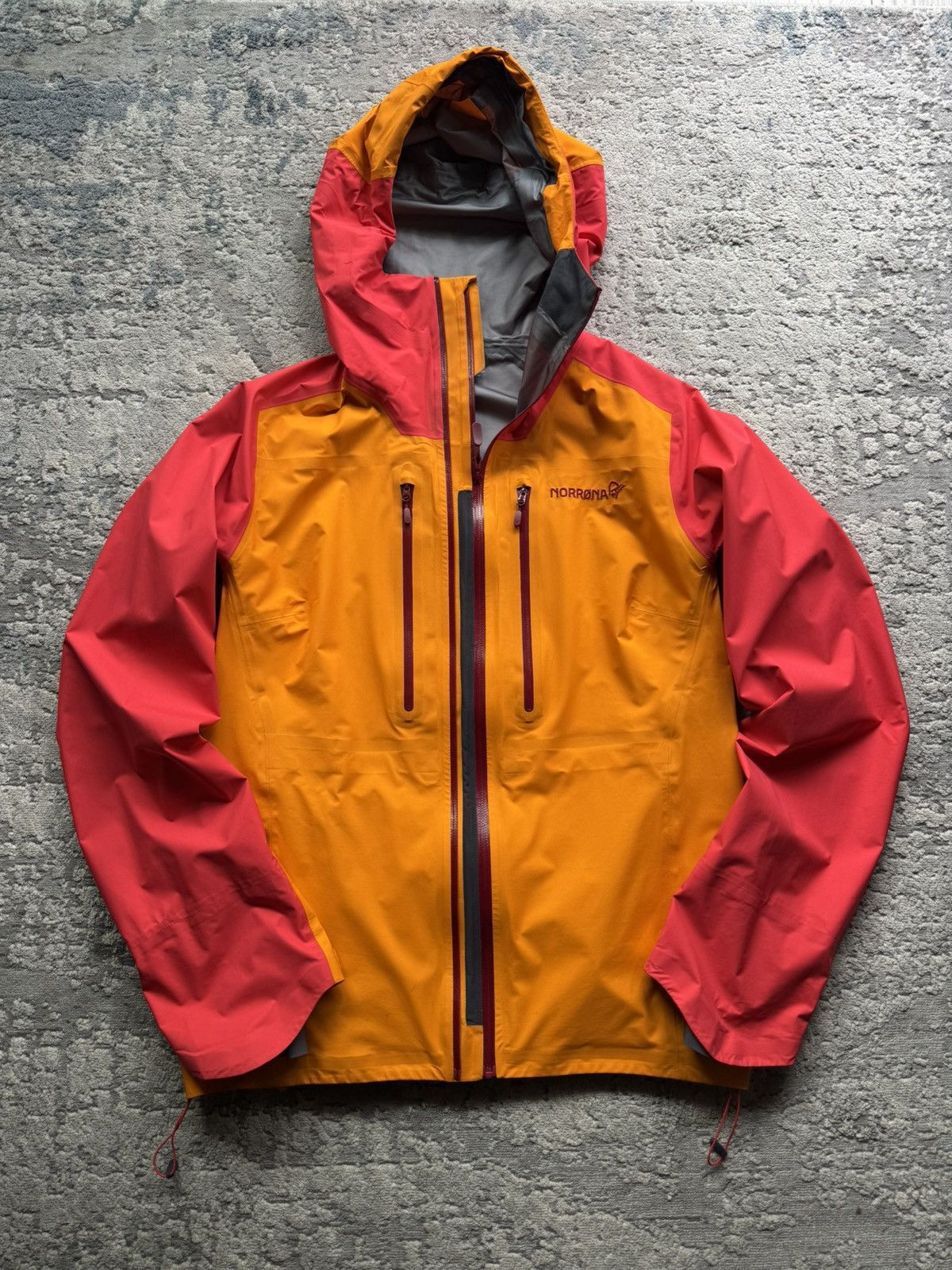 Norrona Norrona Lyngen Gore Tex Orange Crush Jacket Size L WMNS Size L / US 10 / IT 46 - 1 Thumbnail