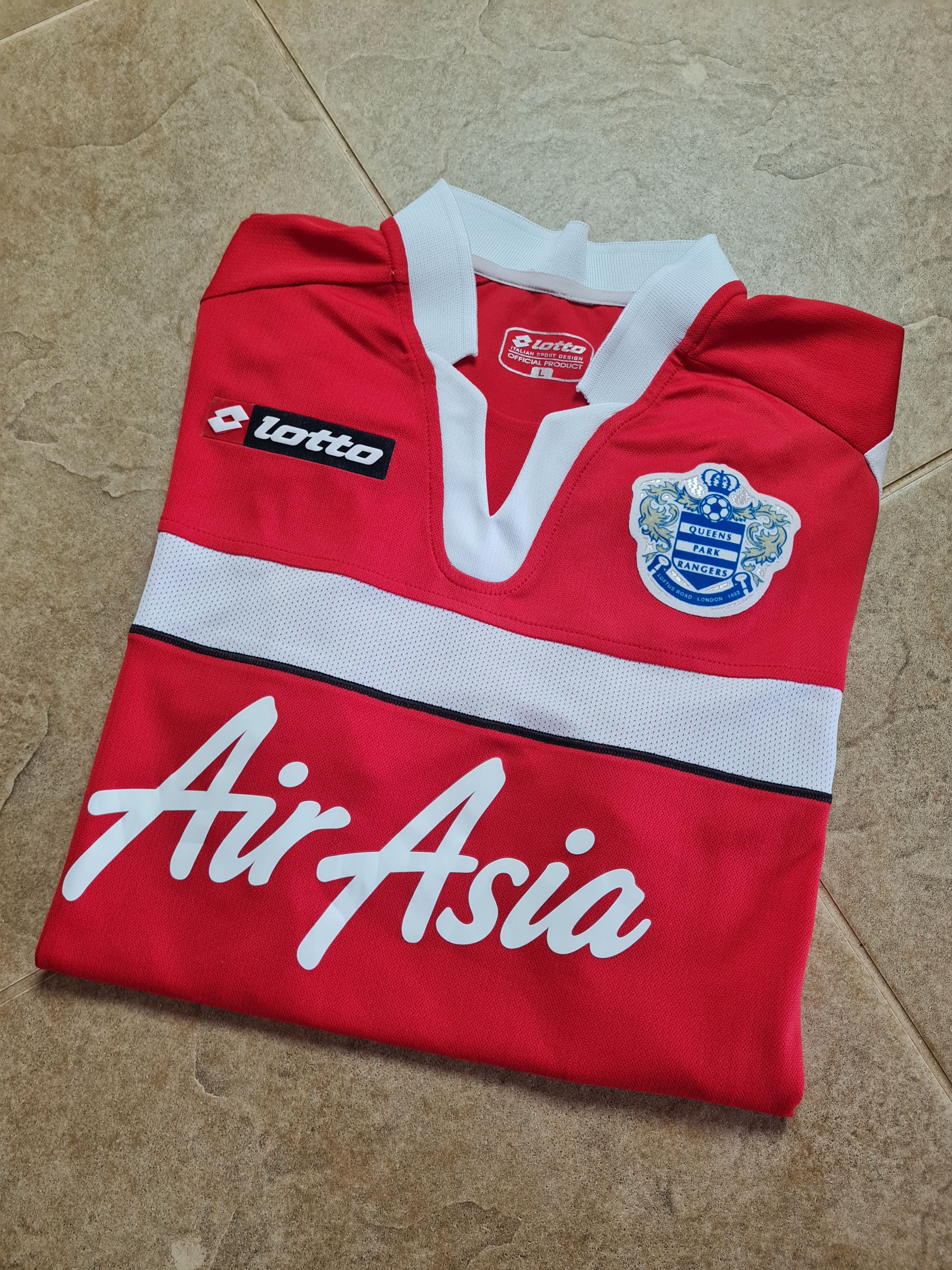 Lotto Sport Queens Park Rangers Away football shirt 2012 Soccer Jersey Size US L / EU 52-54 / 3 - 16 Thumbnail