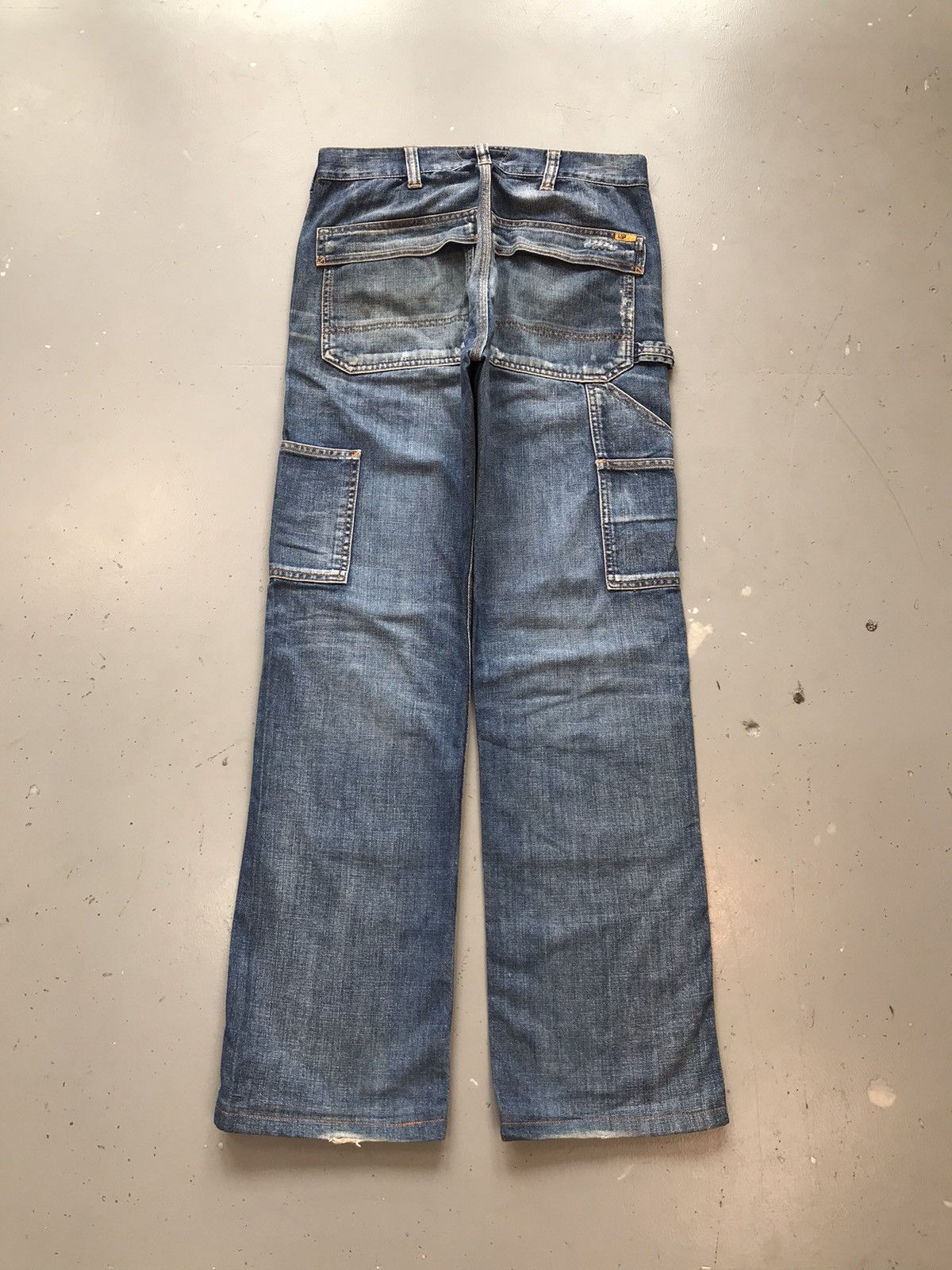 Vintage Vintage meltin pot double knee distressed denim Size US 30 / EU 46 - 2 Thumbnail