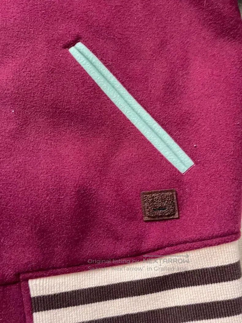 Acne Studios Acne Studios Contrast stripe single-breasted collegiate st Size US XS / EU 42 / 0 - 3 Thumbnail