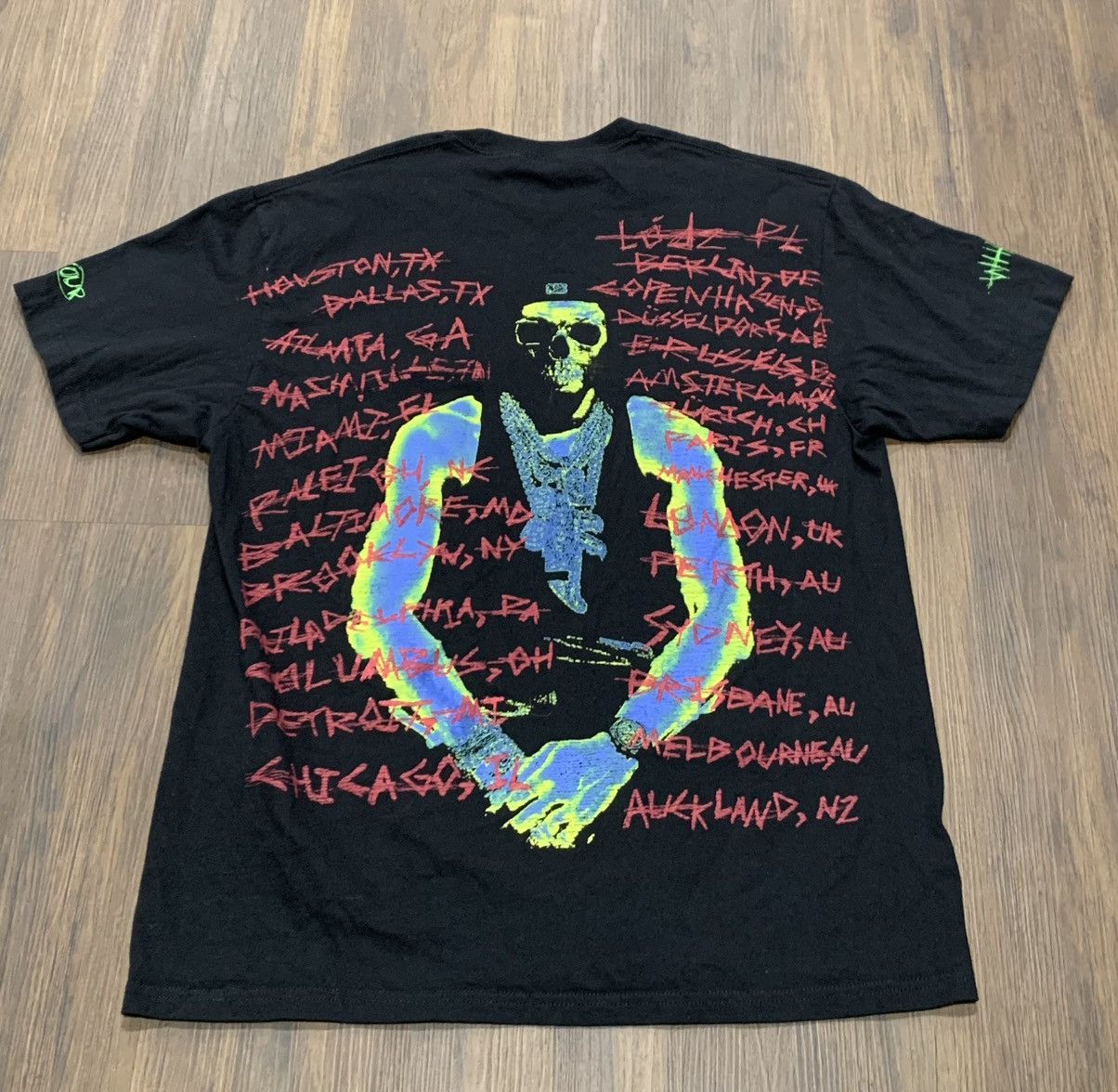 Other Lil Baby Wham Tour Tee Size XL Used Size US L / EU 52-54 / 3 - 3 Thumbnail