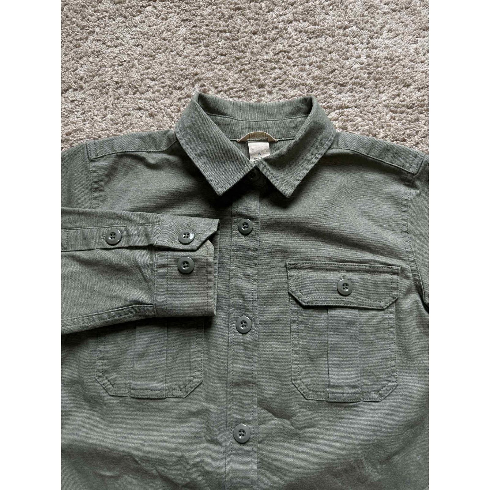 Duluth Trading Company Duluth Trading Co. Button-Up Shirt Green Men's Size S Size US S / EU 44-46 / 1 - 2 Thumbnail