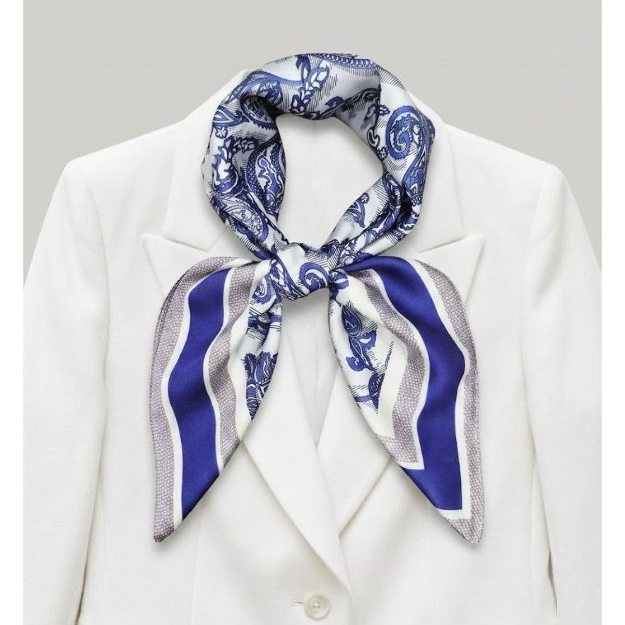Other ✨Luxury Elegant Women Square Silky Soft Scarf Head Top hijab Size ONE SIZE - 2 Thumbnail