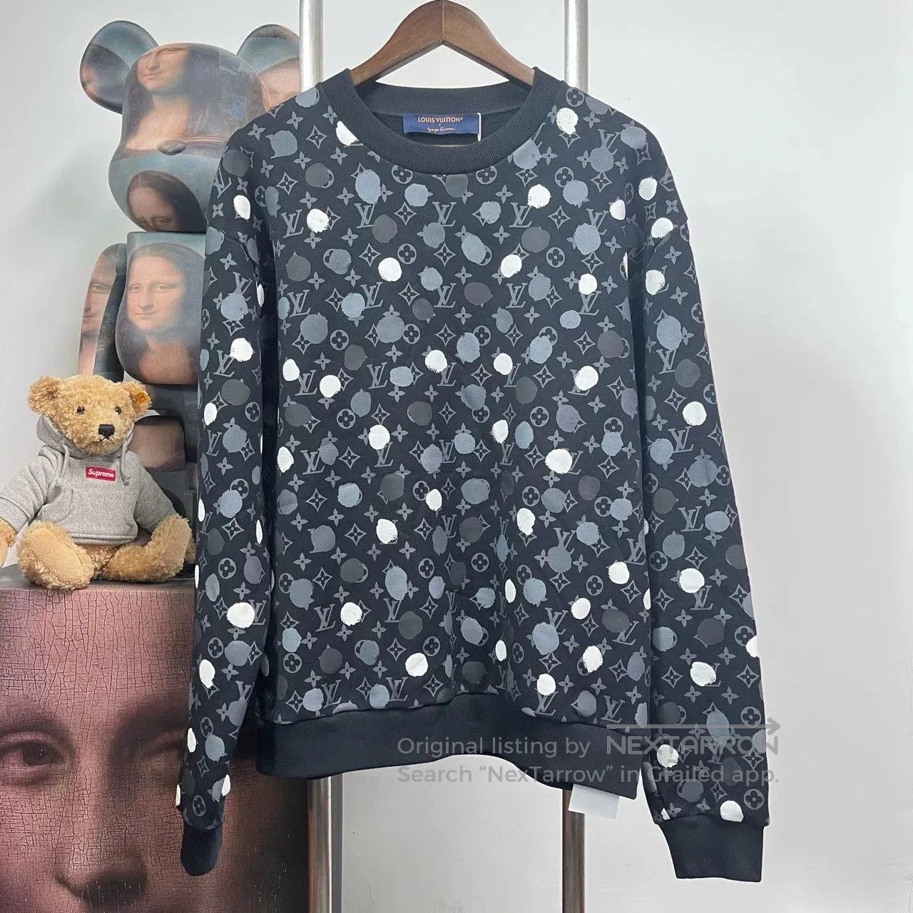 Louis Vuitton Louis Vuitton Yayoi Kusama Print Sweatshirt. Size US L / EU 52-54 / 3 - 1 Thumbnail
