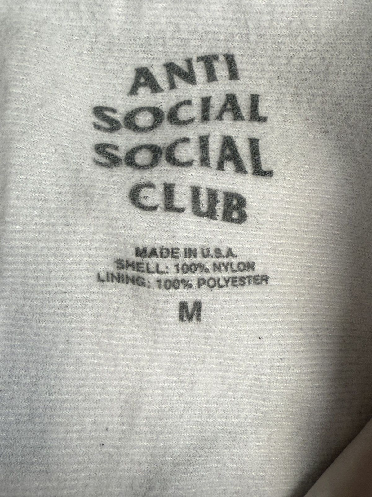 Anti Social Social Club Vintage Social Anti Social Club track jacket Size US M / EU 48-50 / 2 - 6 Thumbnail