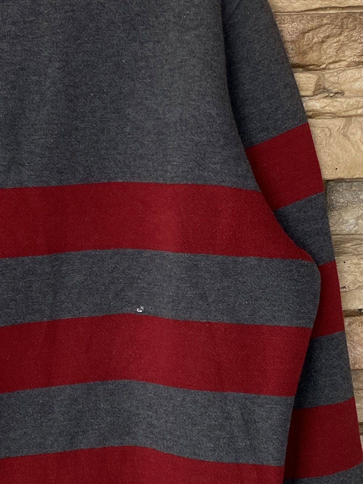 Vintage Vintage Lacoste Stripe Sweatshirt Size US L / EU 52-54 / 3 - 10 Thumbnail