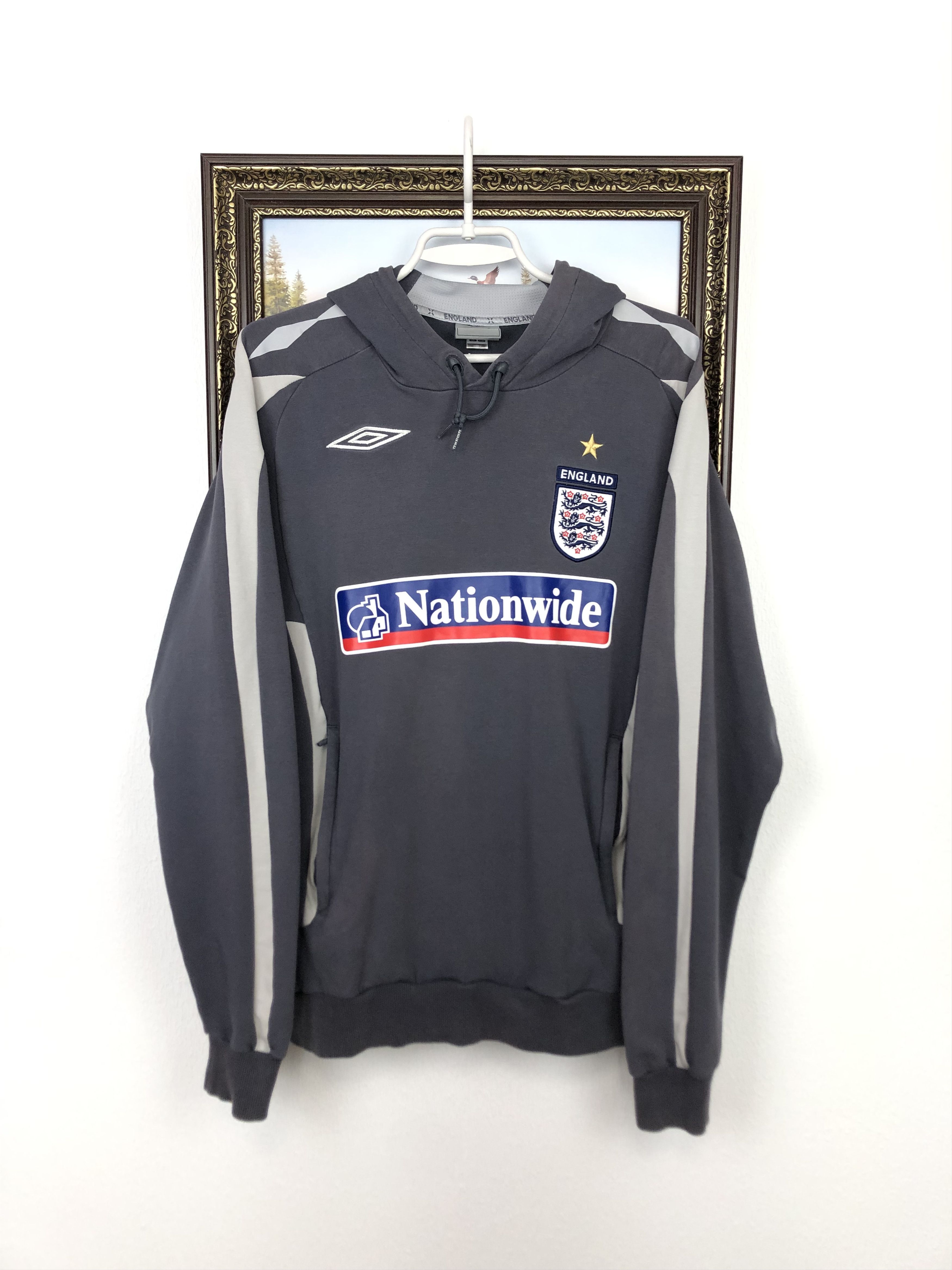 Umbro × Vintage Vintage England Nationwide Football Hoodie Jacket