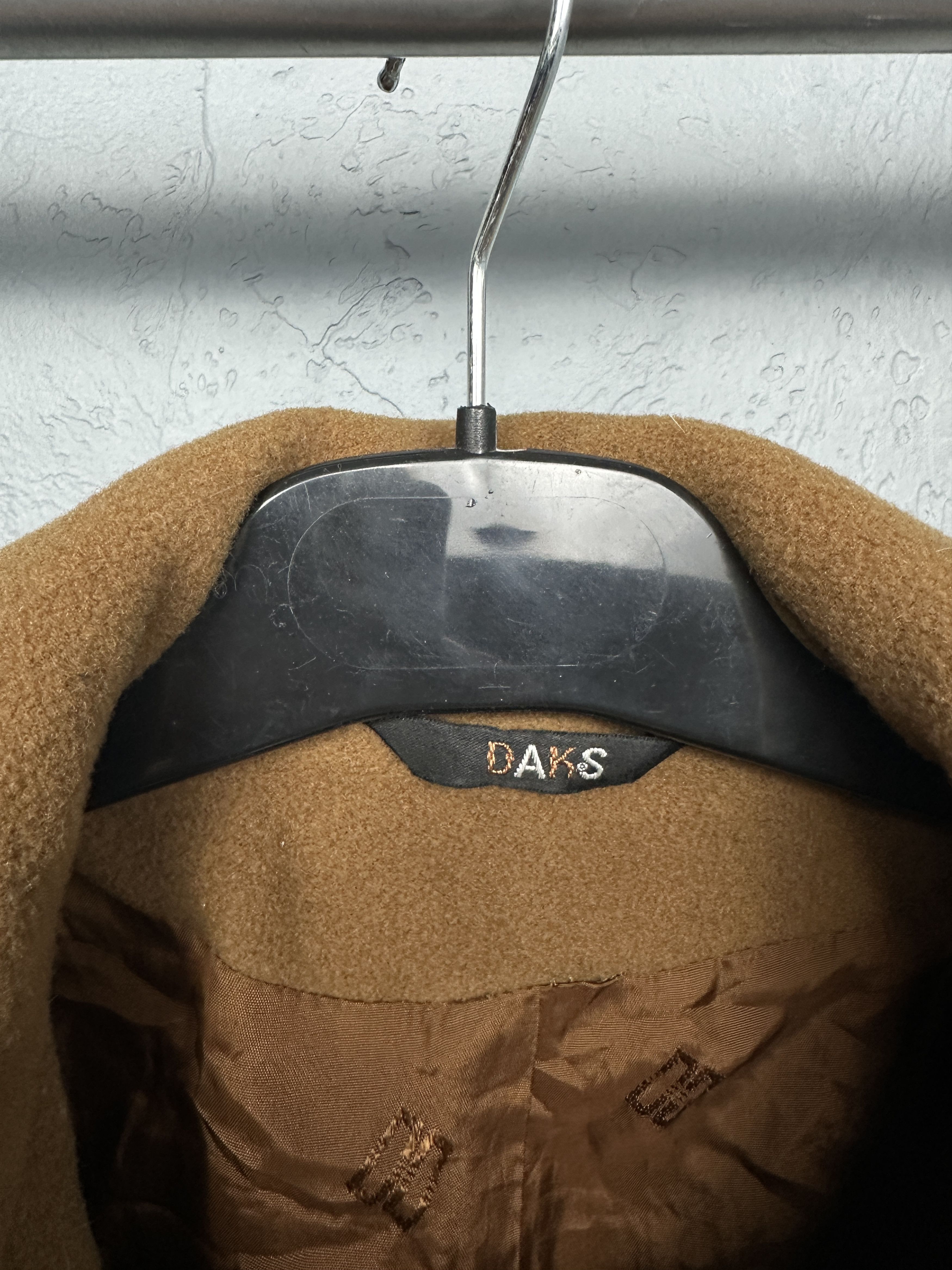 DAKS DAKS Vintage Womens Wool Coat Jacket Size L / US 10 / IT 46 - 3 Thumbnail