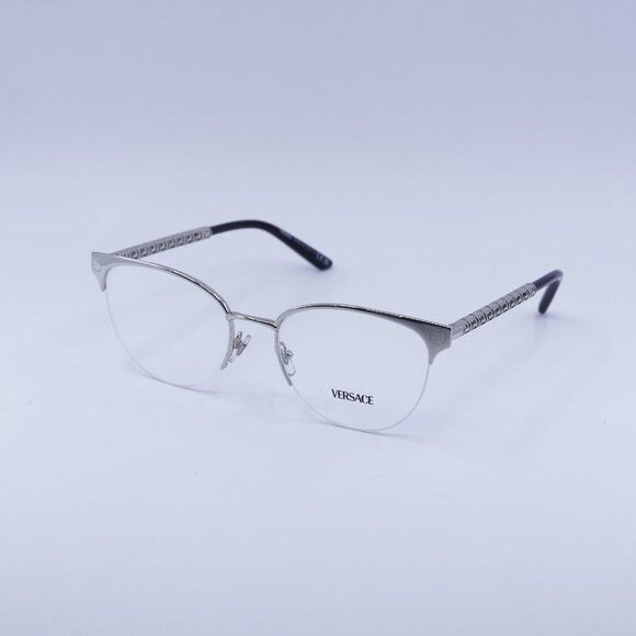Versace 🕶️ New Versace VE1297 1000 Eyeglasses - Silver Frame Size ONE SIZE - 2 Thumbnail
