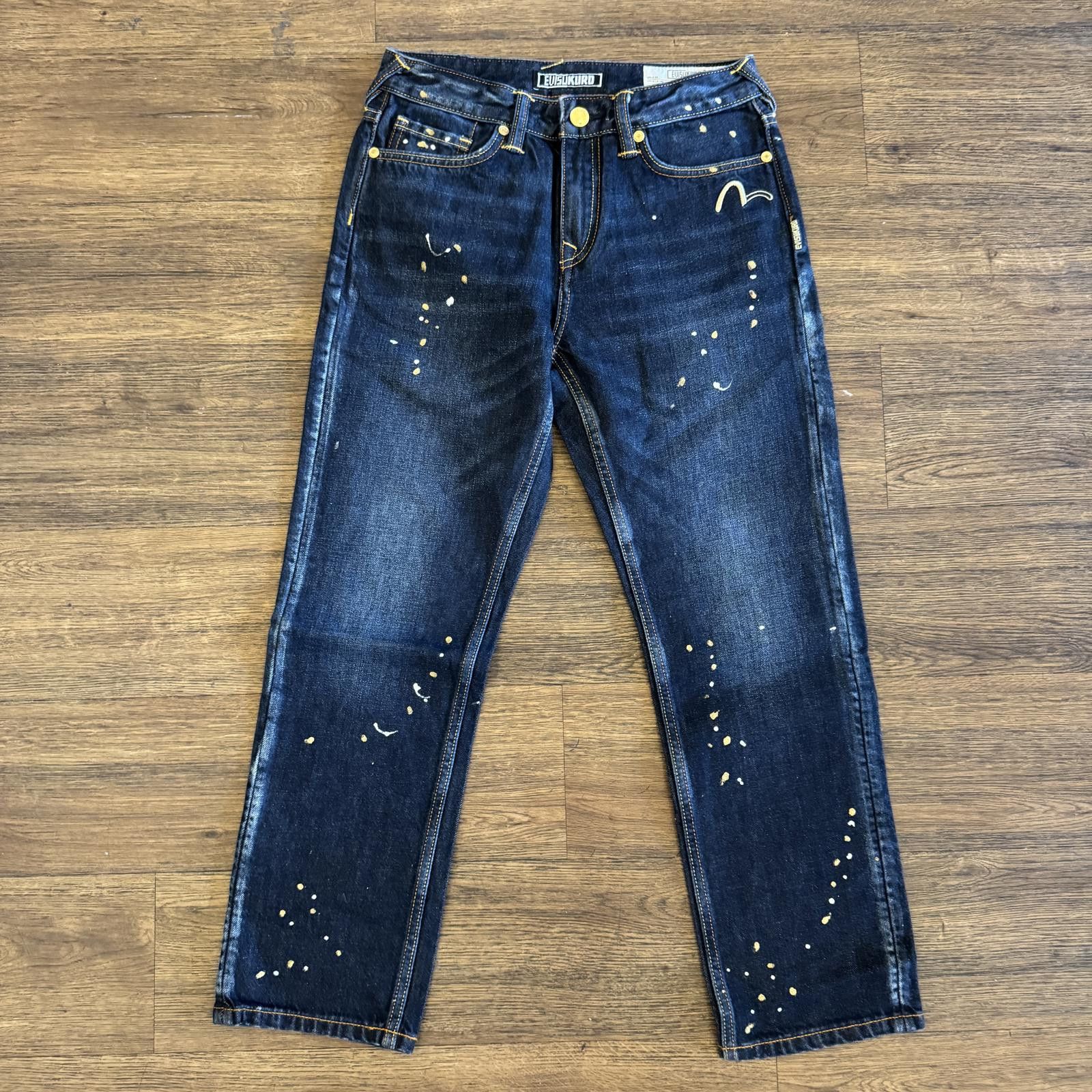 Evisu Evisu Kuro Daicock Jeans Size US 26 / EU 42 - 4 Thumbnail