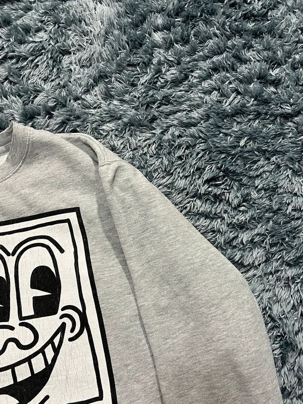 Obey Obey x Keith Haring 2012 Grey Crewneck Size US L / EU 52-54 / 3 - 16 Thumbnail