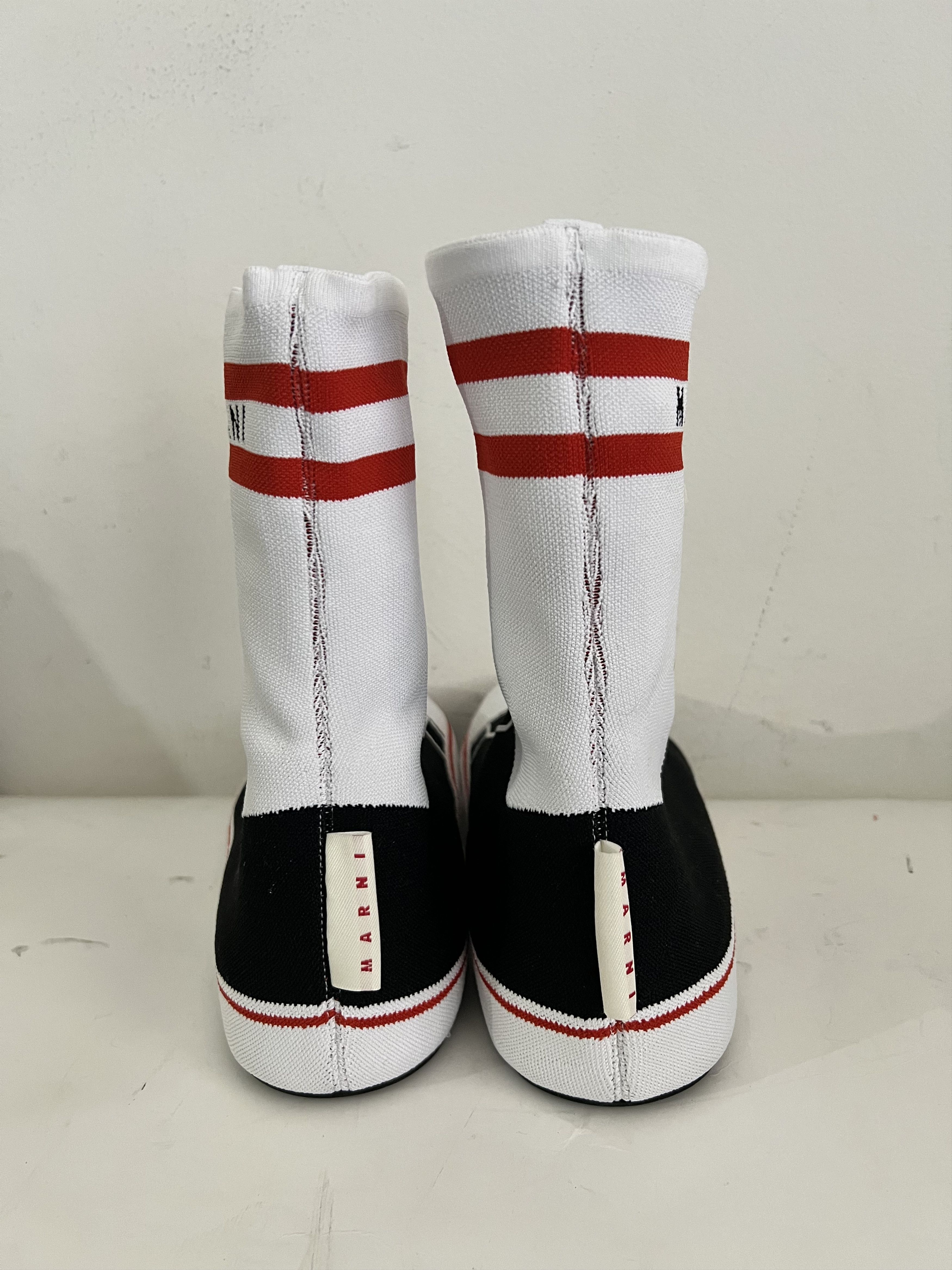 Marni Trompe L’oeil Jacquard High-Top Sneaker Size US 9 / EU 42 - 6 Thumbnail