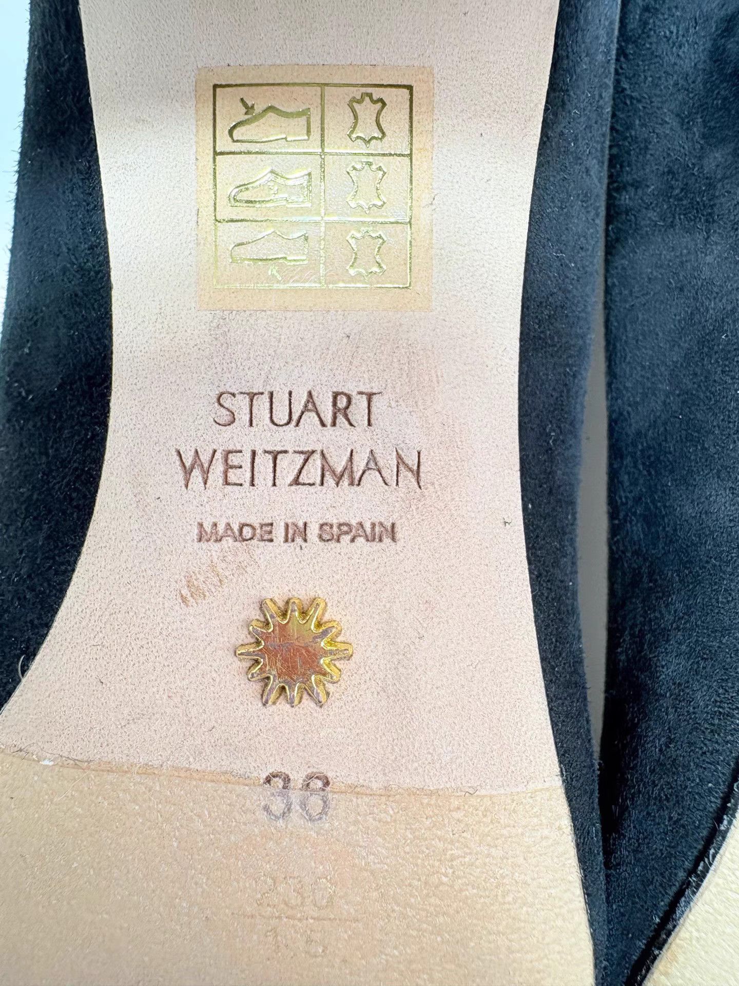 Stuart Weitzman STUART WEITZMAN Black High Heels K1 Size US 6 / IT 36 - 7 Thumbnail