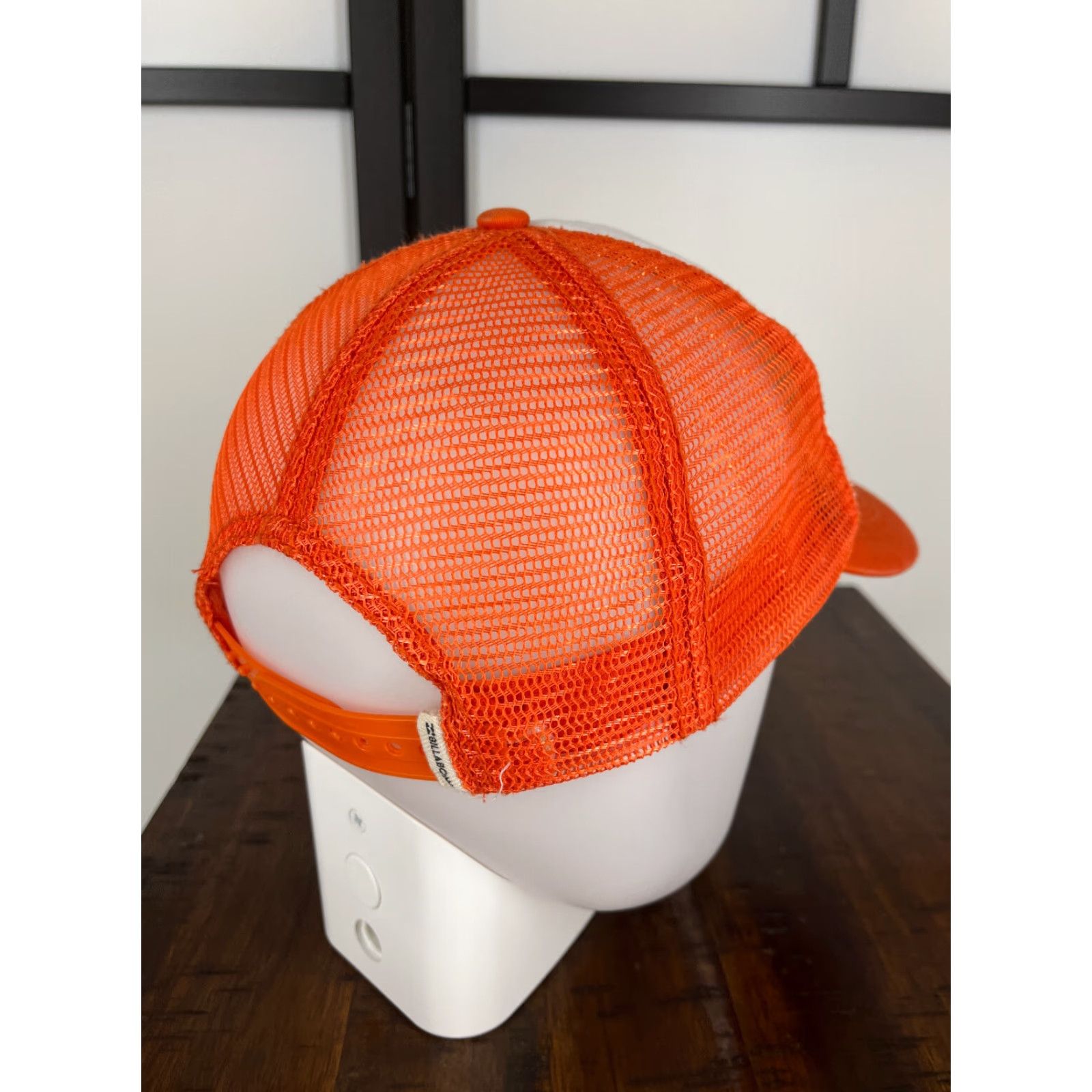 Billabong Billabong Hat Cap Snap Back Adult One Size Orange White Trucker Florida Beach Size ONE SIZE - 7 Thumbnail