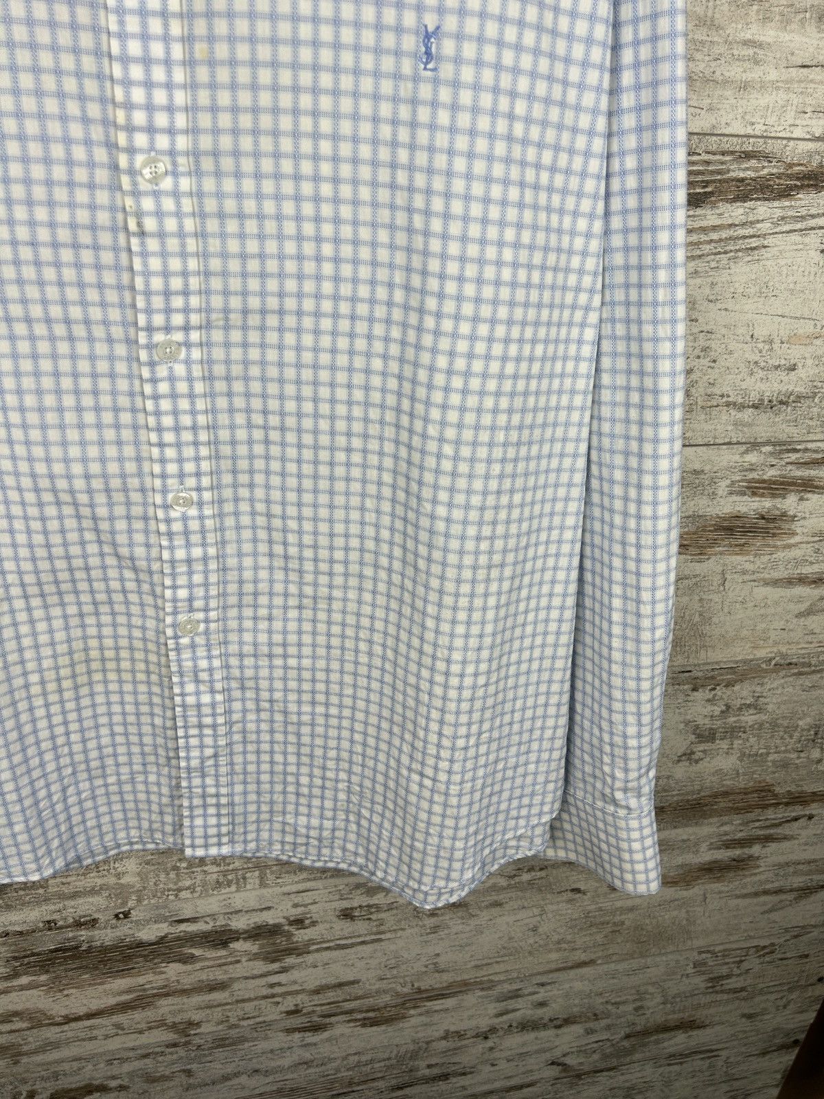 Vintage Mens Vintage Yves Saint Laurent Shirts button up luxury ysl Size US XXL / EU 58 / 5 - 6 Thumbnail
