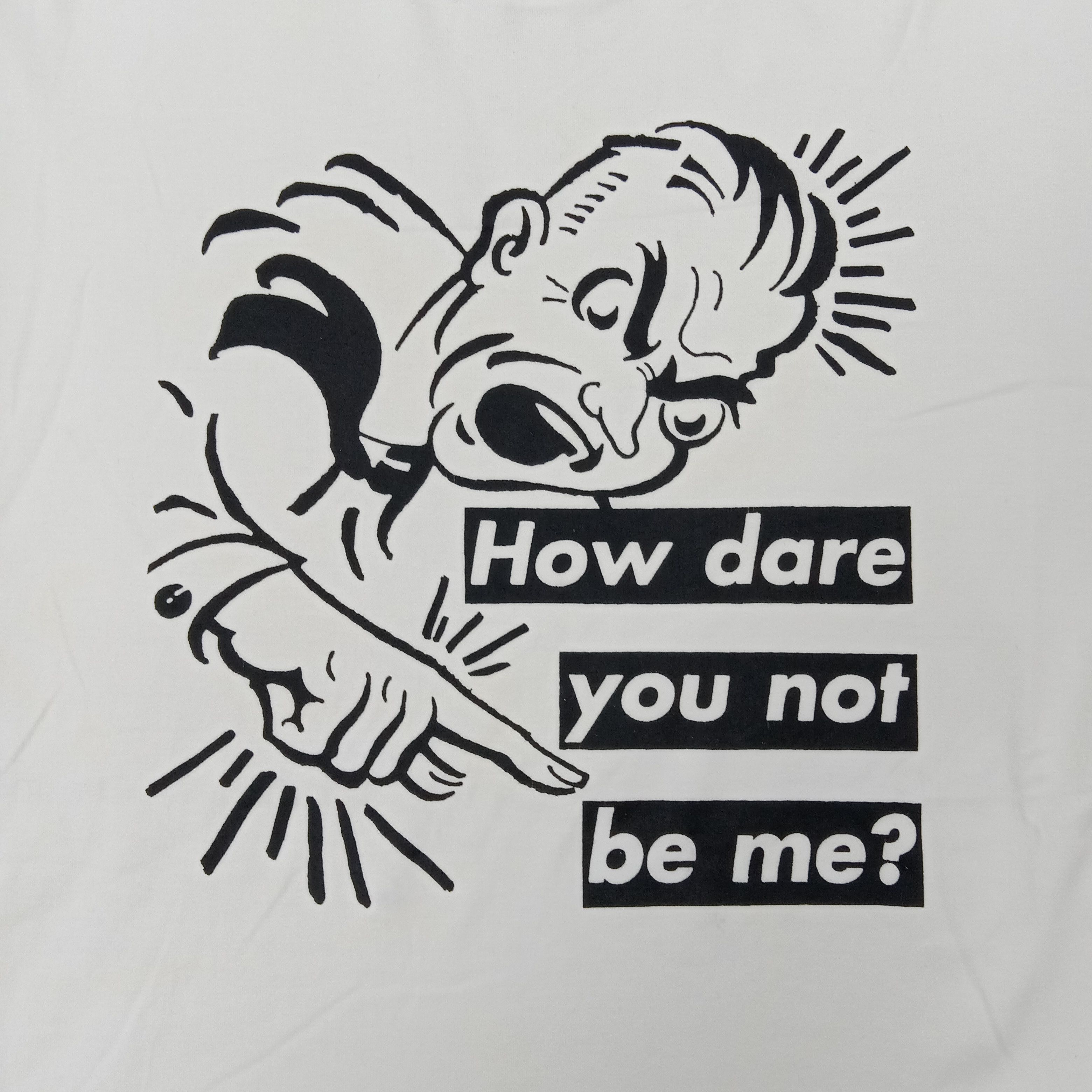 Barbara Kruger Barbara Kruger Japanese Streetwear Tshirt C267N17 Size US XL / EU 56 / 4 - 2 Thumbnail