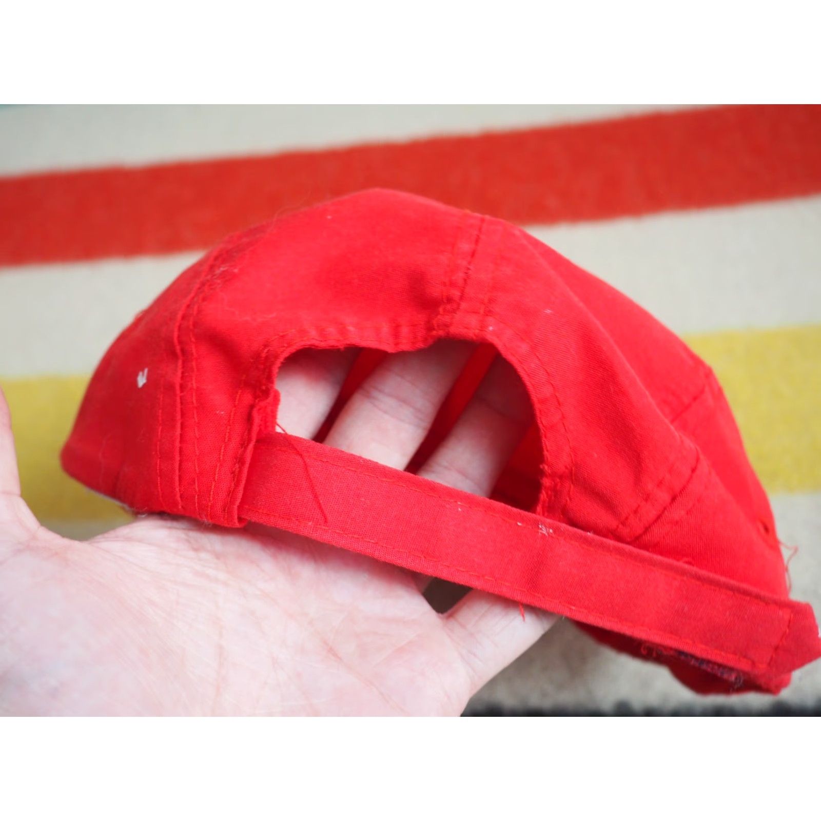 Vintage VINTAGE 90s STP Seattle Portland Cycling Biking Red Panel Outdoor Hat Cap OSFM Adjustable Men Mens Size ONE SIZE - 6 Thumbnail