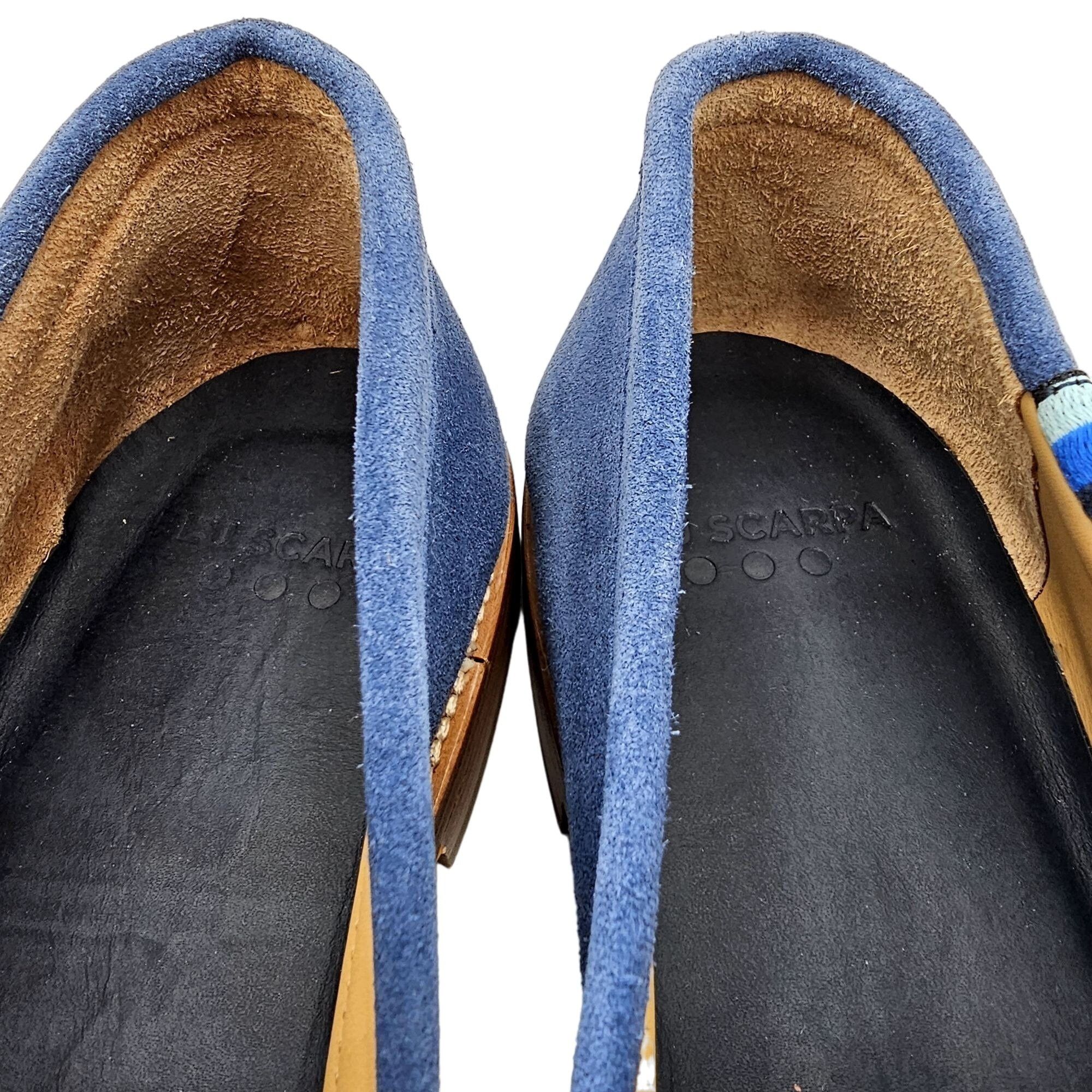 Other NEW Blue Scarpa Italy Men's 15 Blue Dress Shoes Penny Loafer Size US 15 / EU 48 - 13 Thumbnail