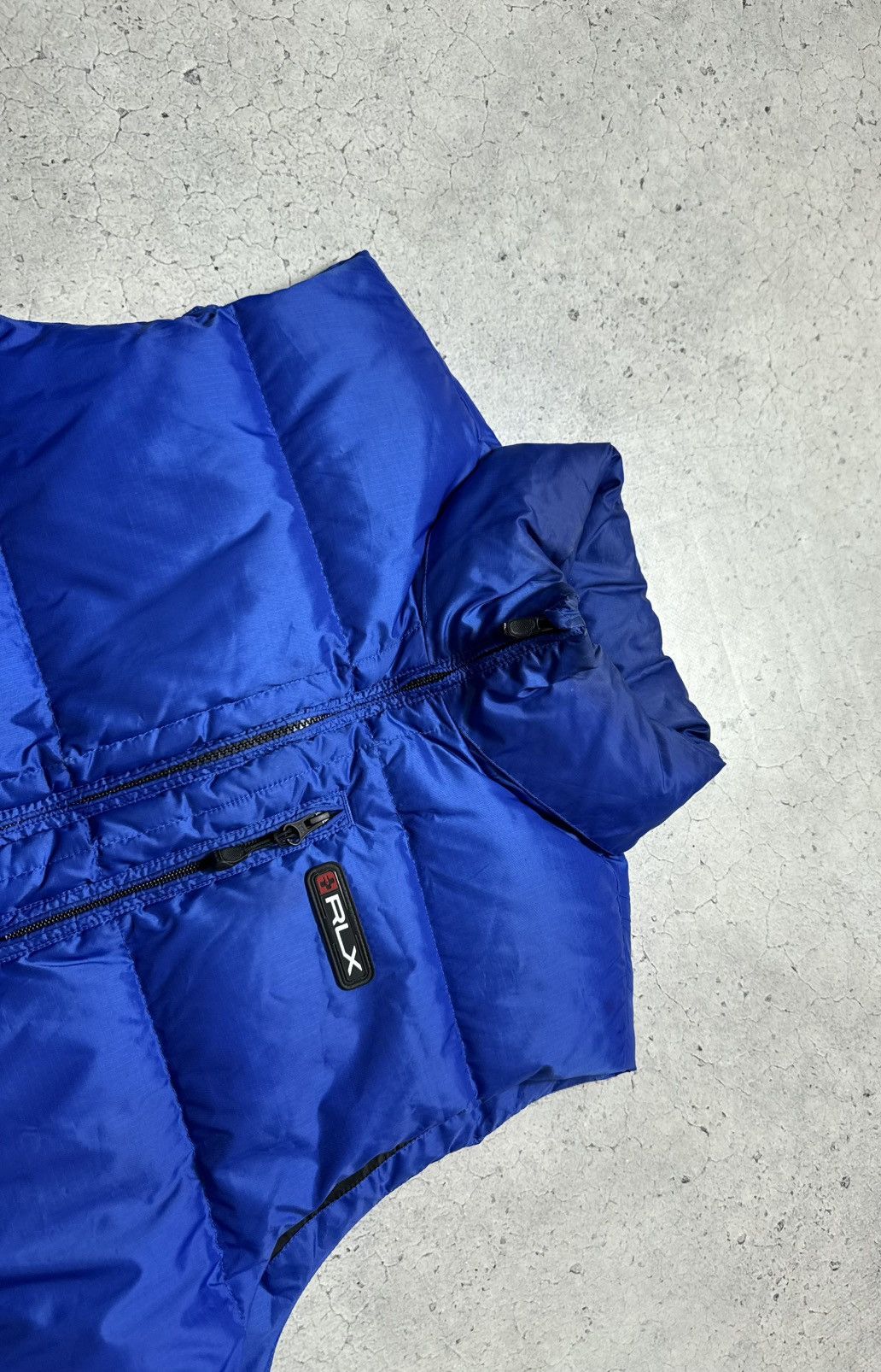 Polo Ralph Lauren Polo Ralph Lauren RLX Vintage Down Puffer Vest Blue Size XL Size US XL / EU 56 / 4 - 6 Thumbnail