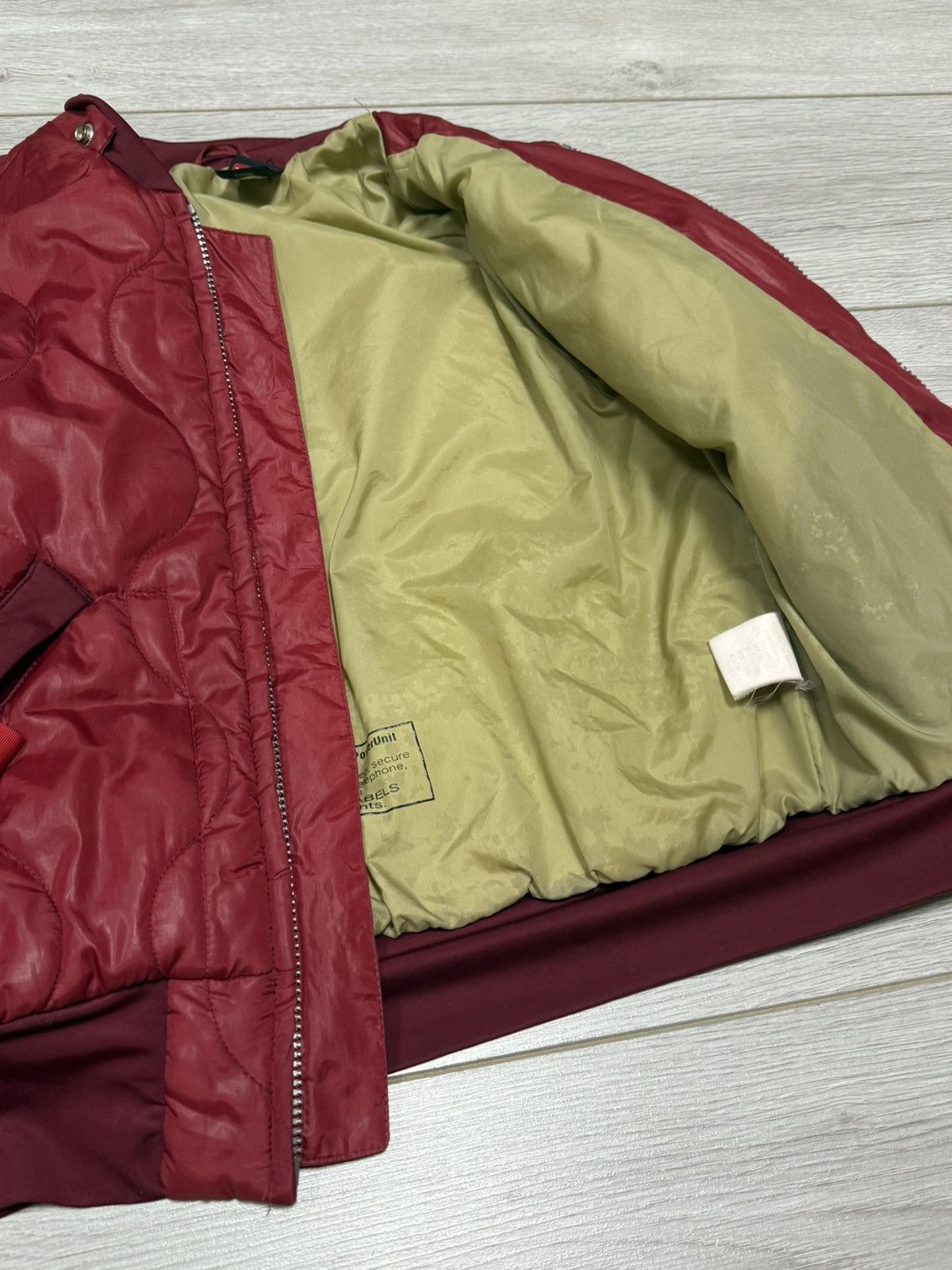 Diesel Diesel vintage quilted RARE bomber jacket avantgarde Size L / US 10 / IT 46 - 10 Thumbnail