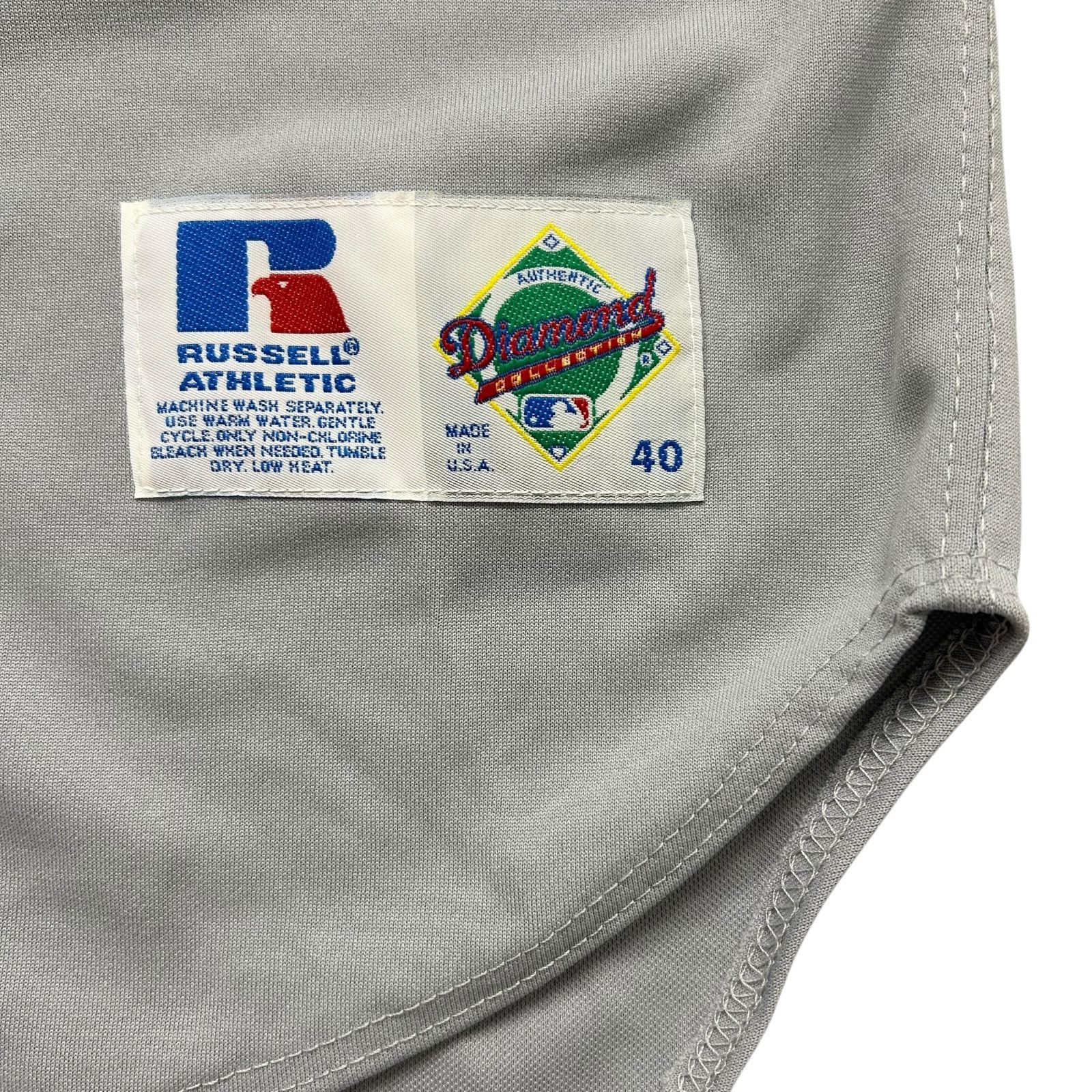 MLB × Russell Athletic × Vintage 90s LOS ANGELES DODGERS GARVEY PATCH AUTHENTIC JERSEY Sz 40 Size US M / EU 48-50 / 2 - 3 Thumbnail