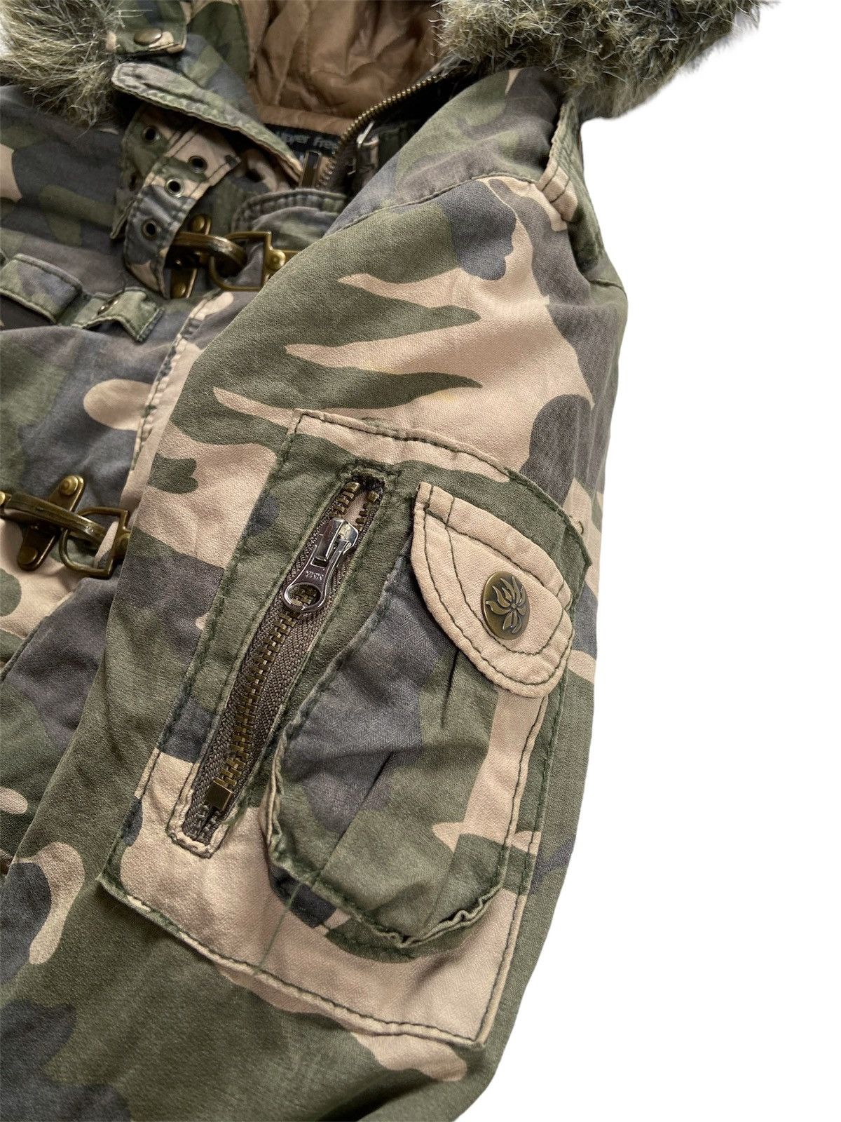 Japanese Brand JAPANESE UPPER FREAK BONDAGE ARMY JACKET Size US S / EU 44-46 / 1 - 8 Thumbnail
