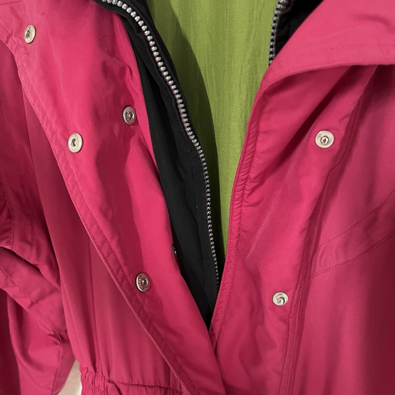 Bogner Vintage 90s BOGNER Convertible Ski Suit Sz 8 Pink Size M / US 6-8 / IT 42-44 - 13 Thumbnail