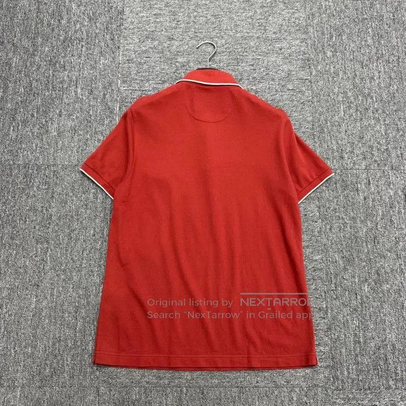 Loro Piana Loro Piana Red Chest Pocket Polo Shirt. Size US XS / EU 42 / 0 - 5 Thumbnail