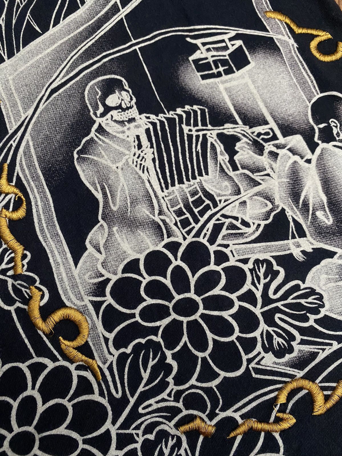 Bullet Noise × Japanese Brand Sukajan Skull japanese traditional t-shirt Size US M / EU 48-50 / 2 - 4 Thumbnail