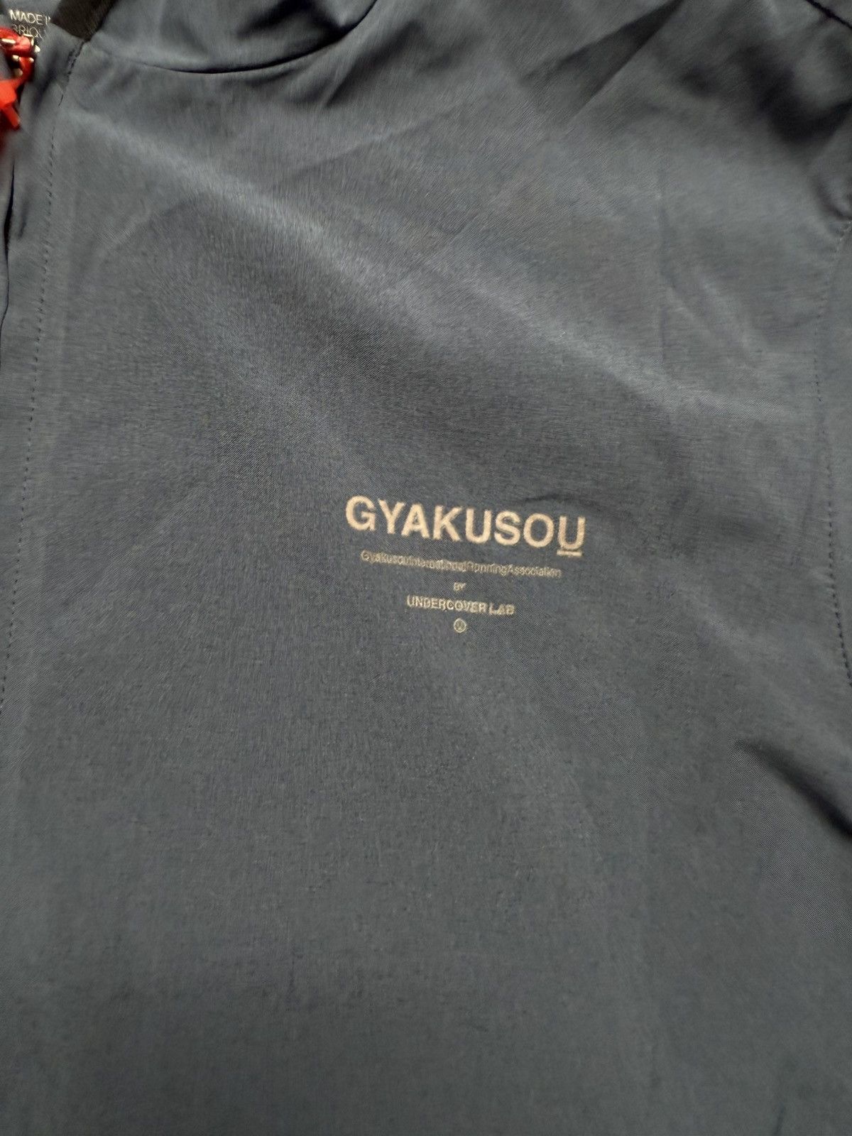 Nike × Undercover Nike Gyakusou F/W 15 Reverse Running Club Sleeve Vent JKT Size US S / EU 44-46 / 1 - 9 Thumbnail