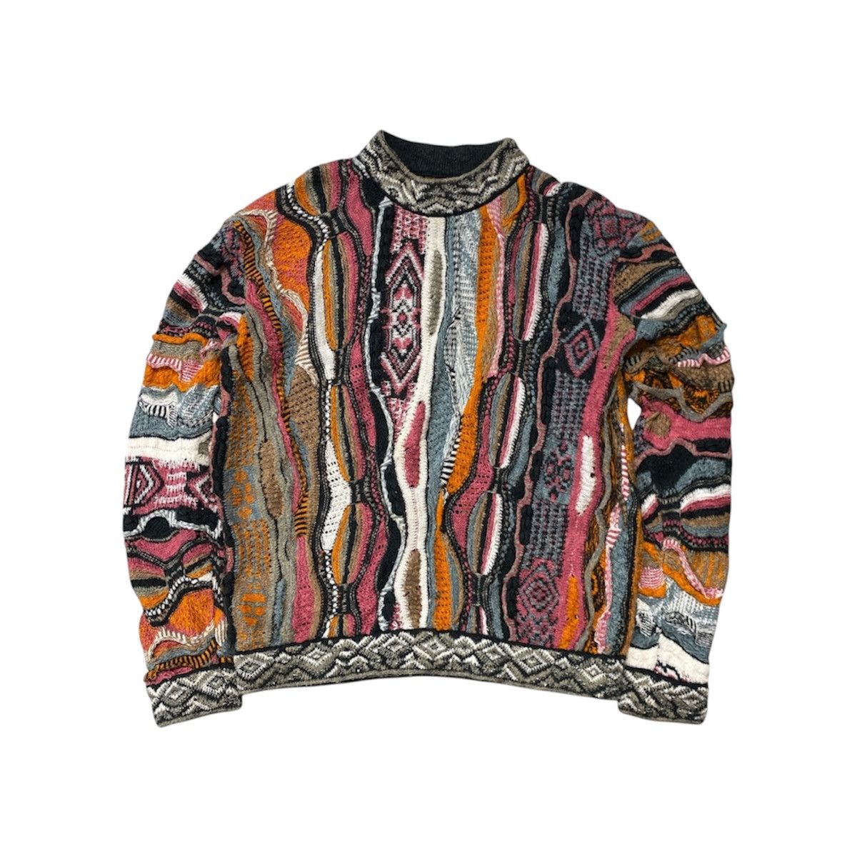 Coogi × Vintage Vintage 90s Coogi 3D Knitwear Sweater Size US XS / EU 42 / 0 - 1 Thumbnail